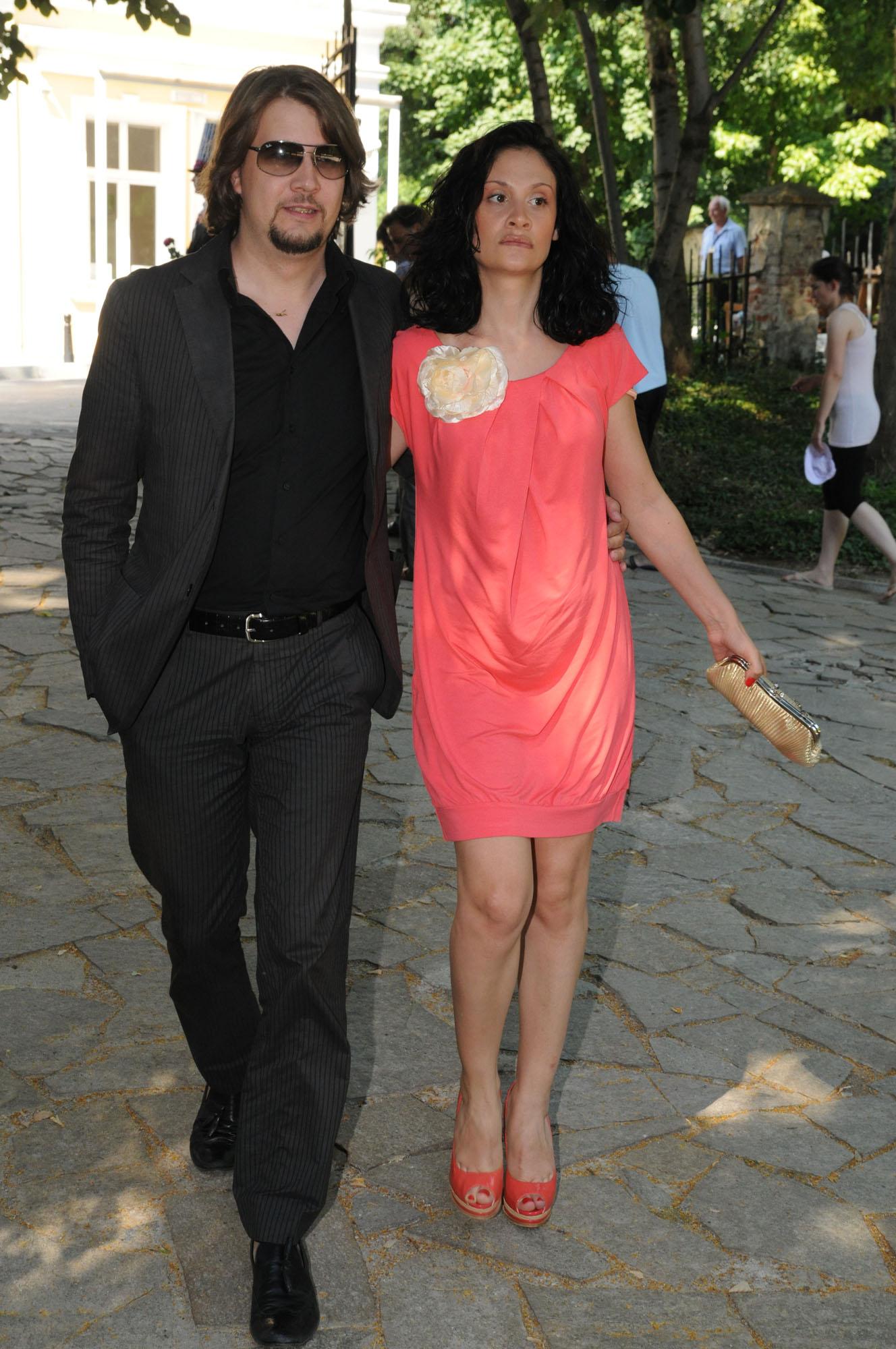 Мариана Попова с мъжа си Ханес