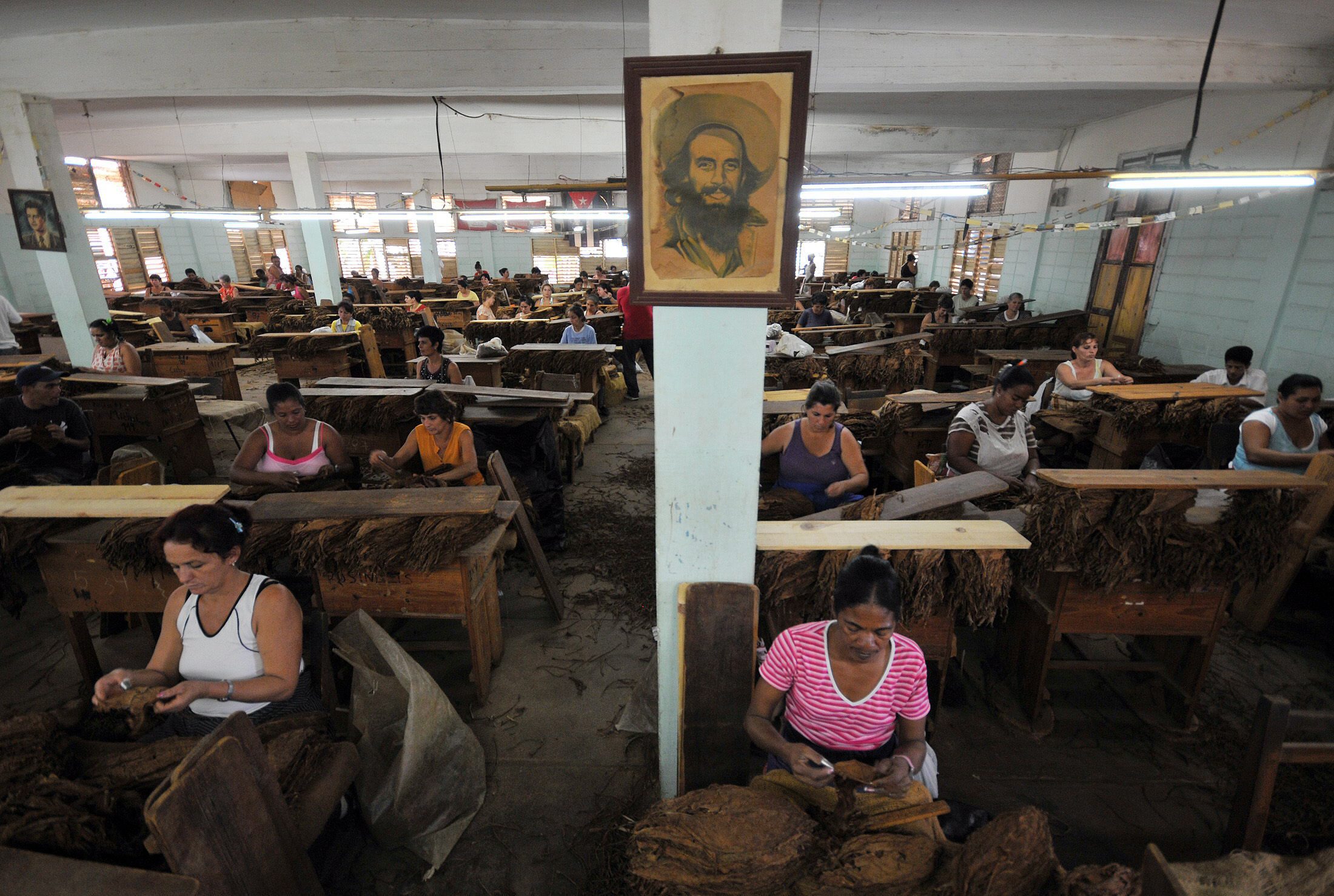 Фабрика за пури в Куба