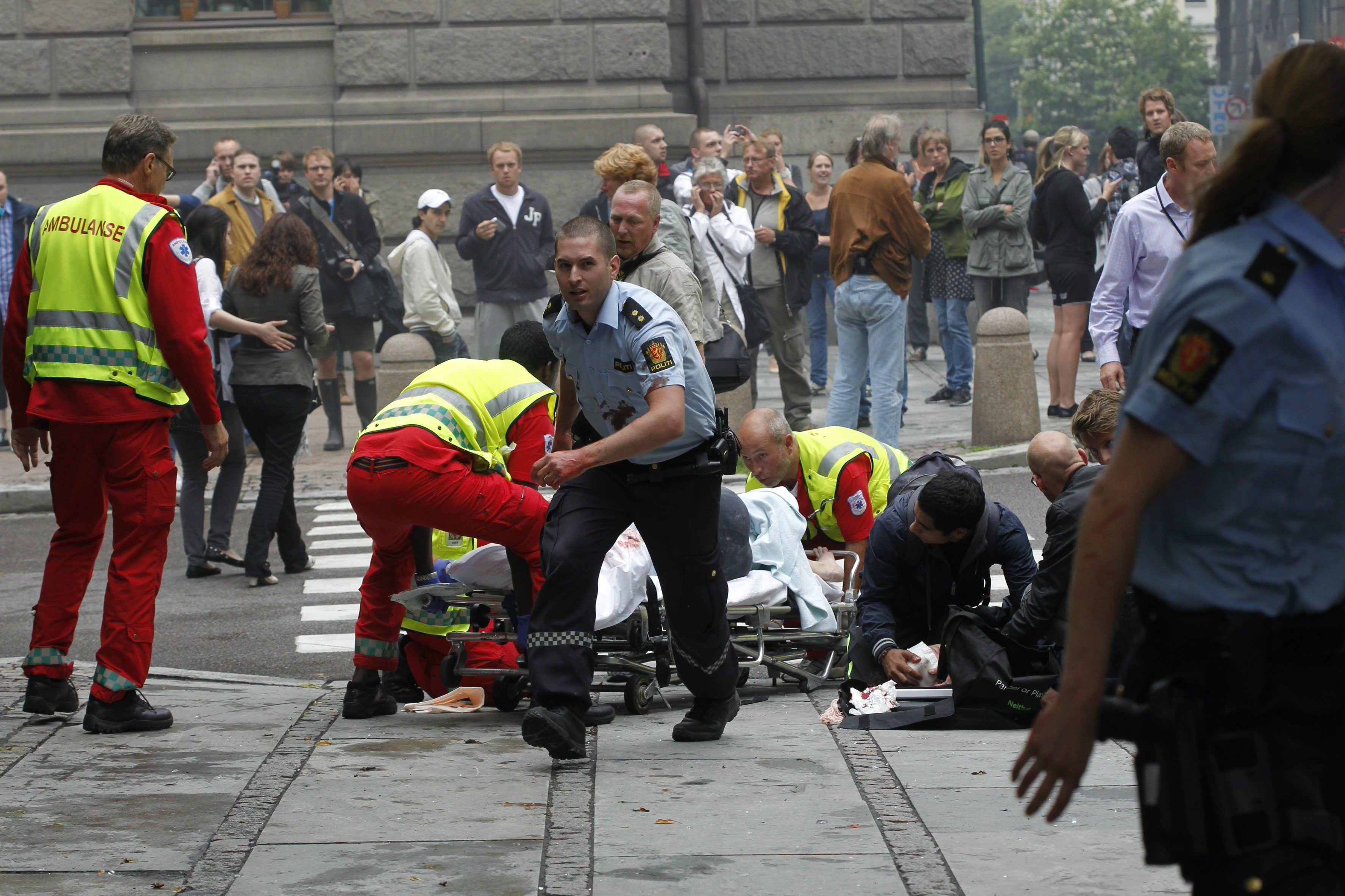 След експлозията в центъра на Осло