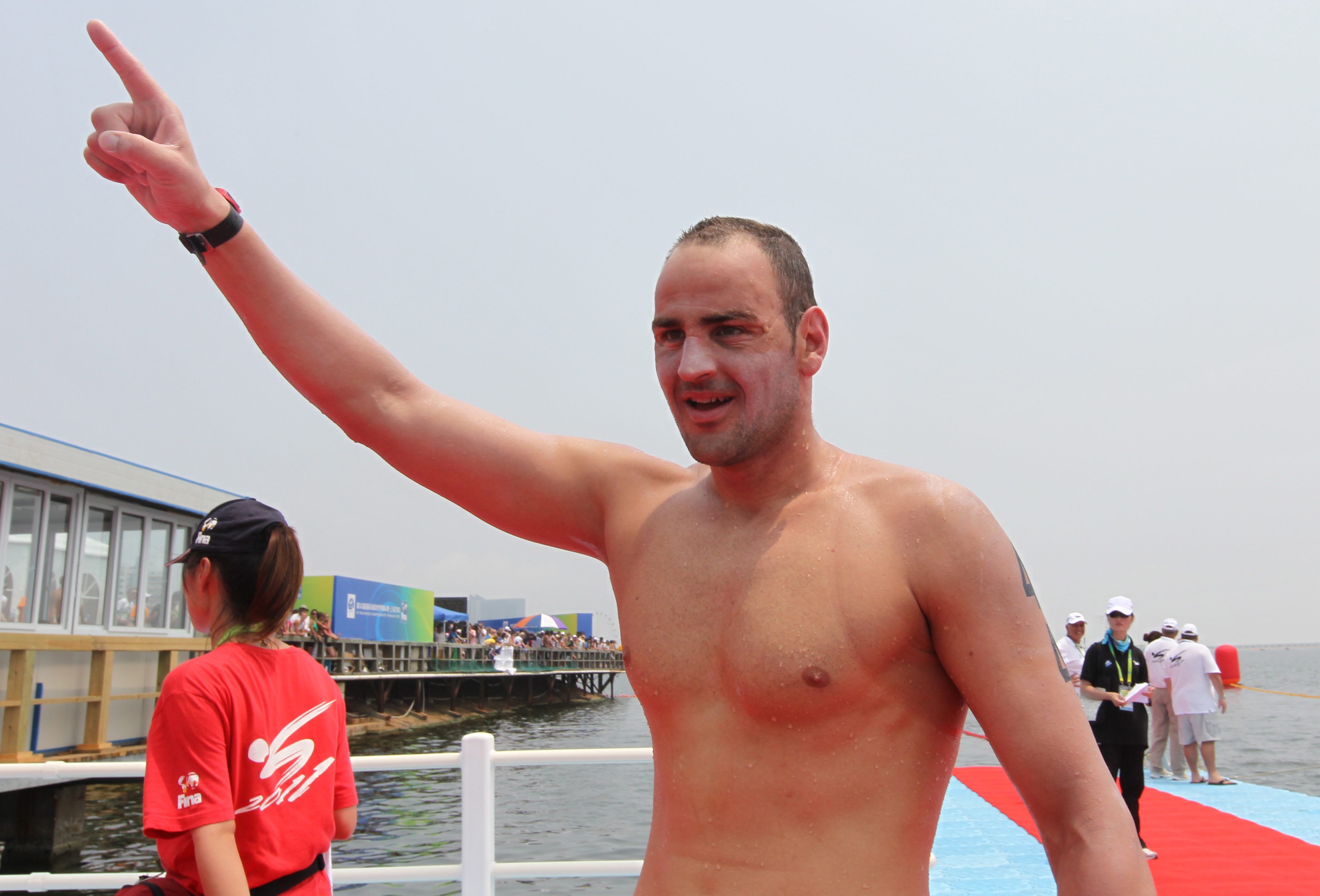 Петър Стойчев остана 3-и в класацията за плувец в открити води