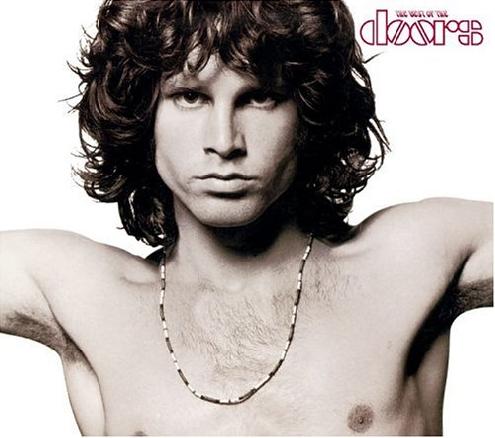 Джим Морисън на обложката на албума The Best Of The Doors