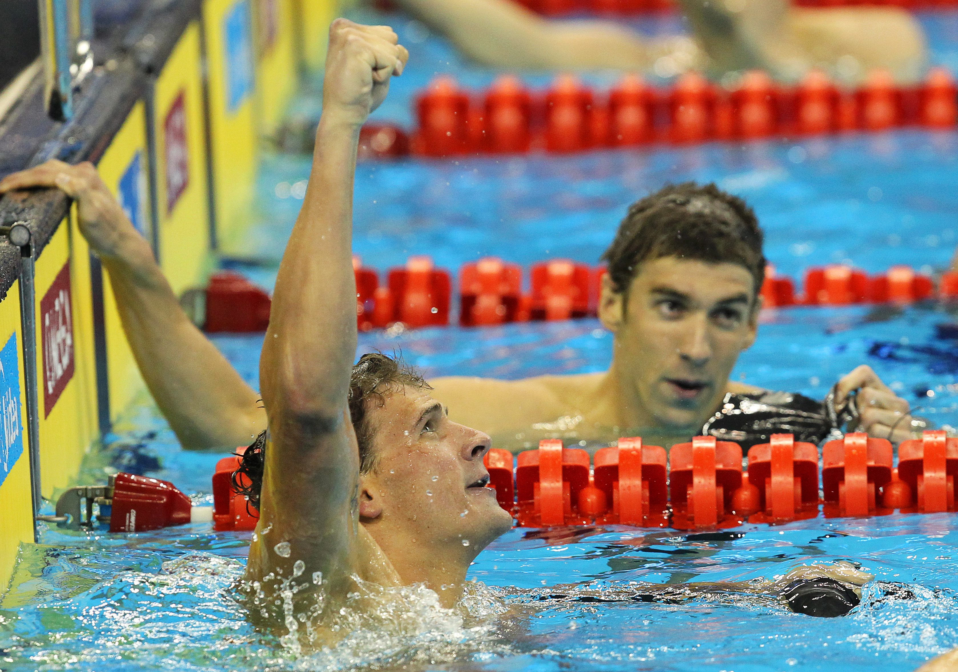 Американецът Райън Лохте спечели титлата на 200 метра съчетано с феноменално плуване