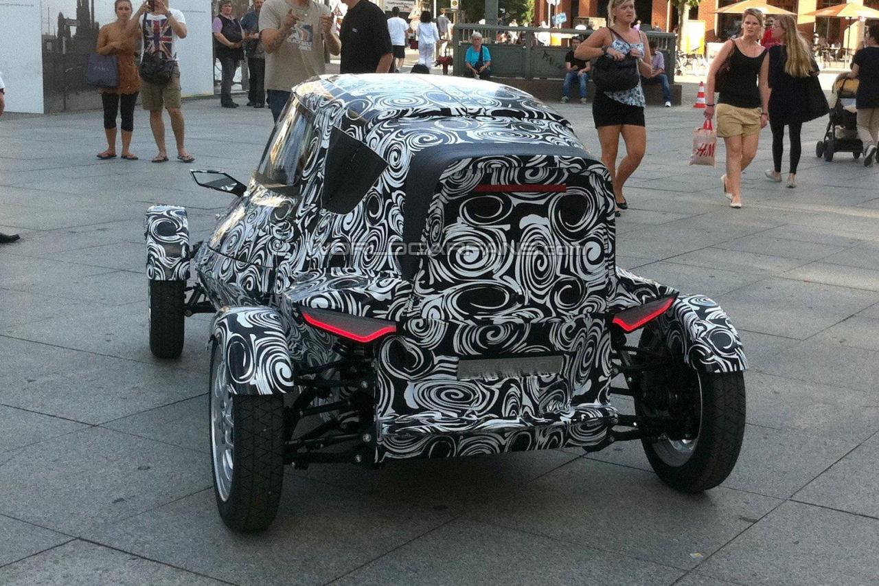 Audi с електрическа кола