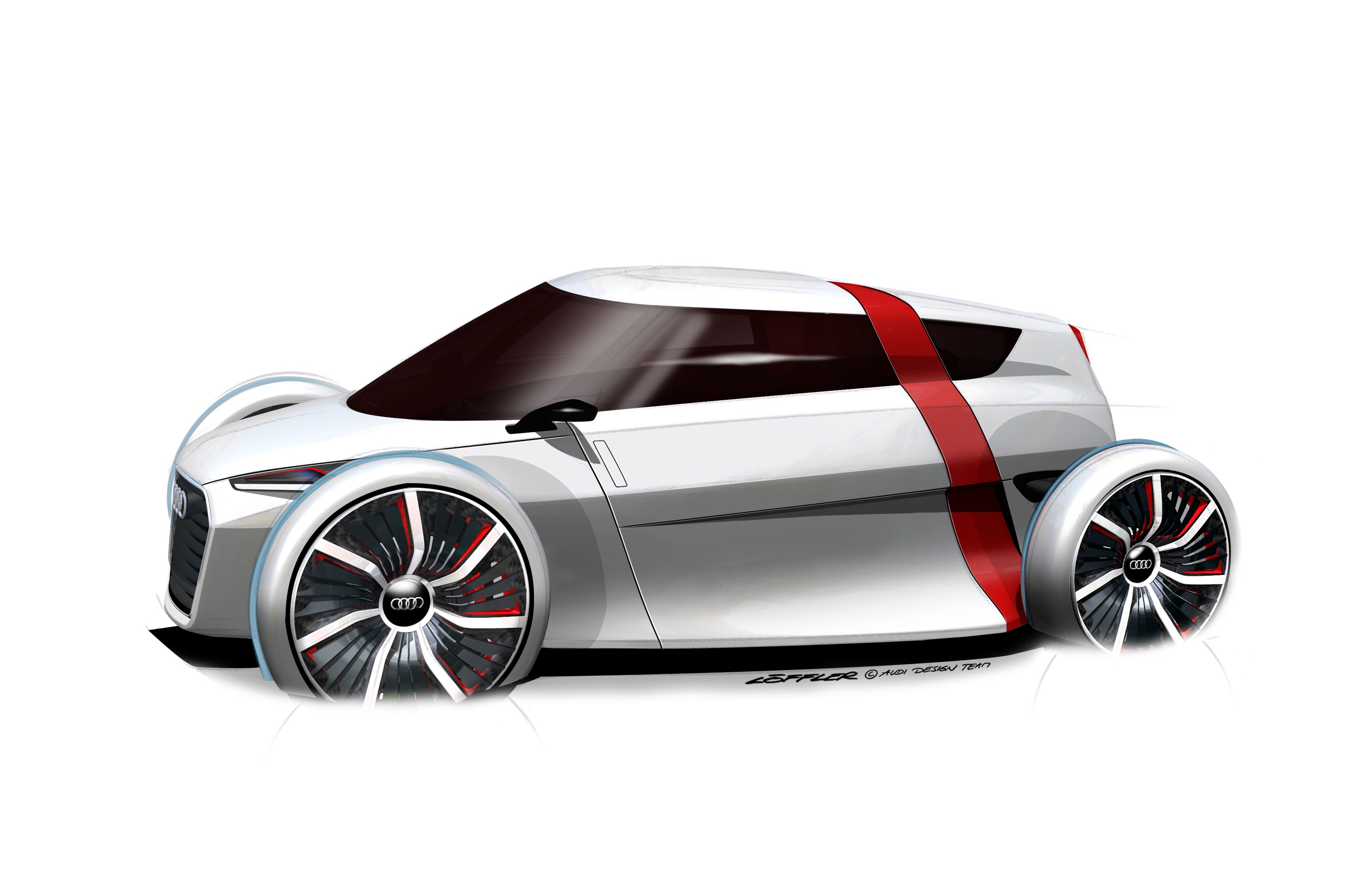 Audi Urban Concept - новият двуместен еко модел