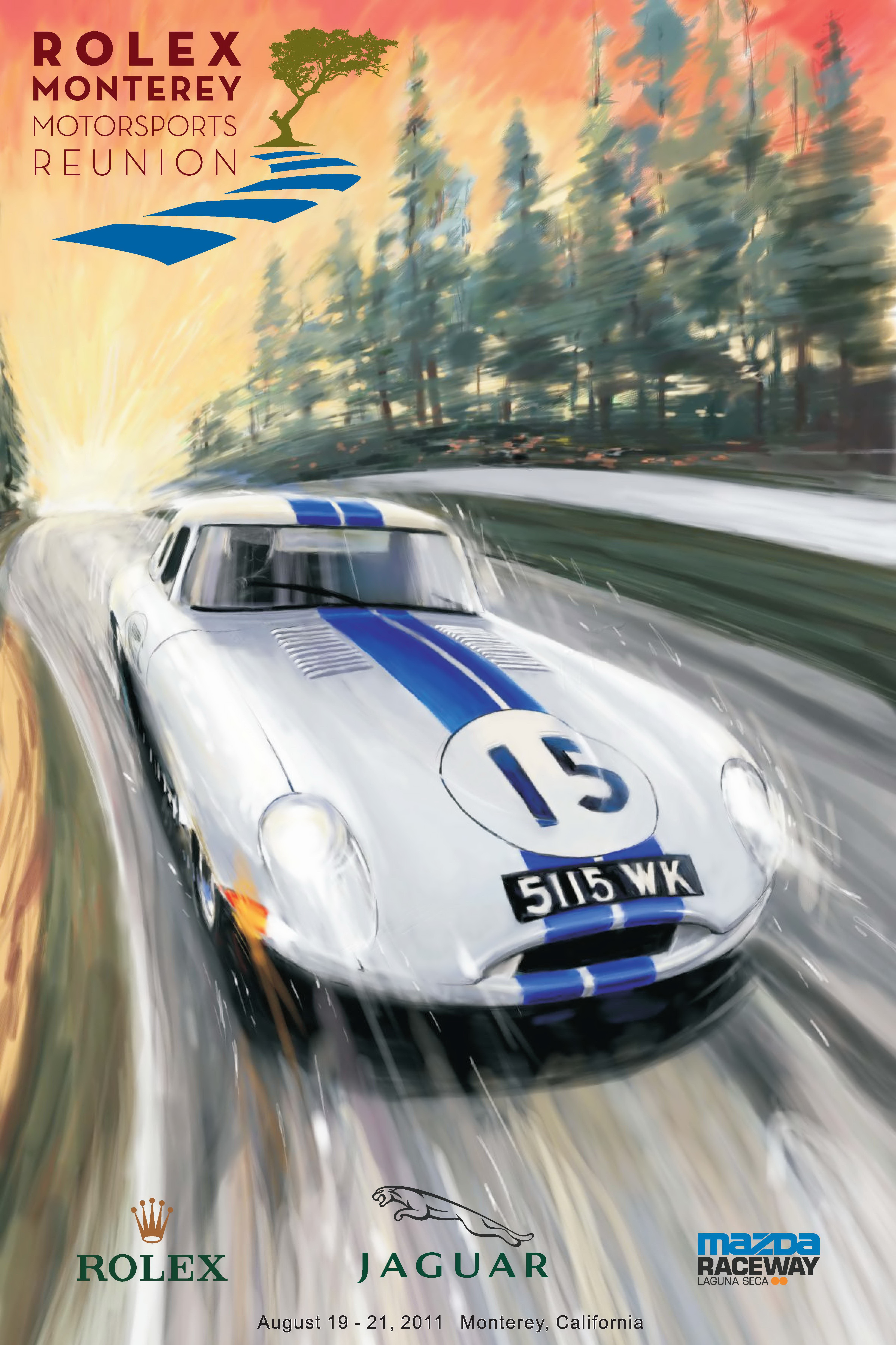 550 редки автомобила на „Лагуна Сека” в края на август