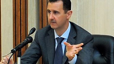 Асад разказа как мина е влетяла в кабинета му