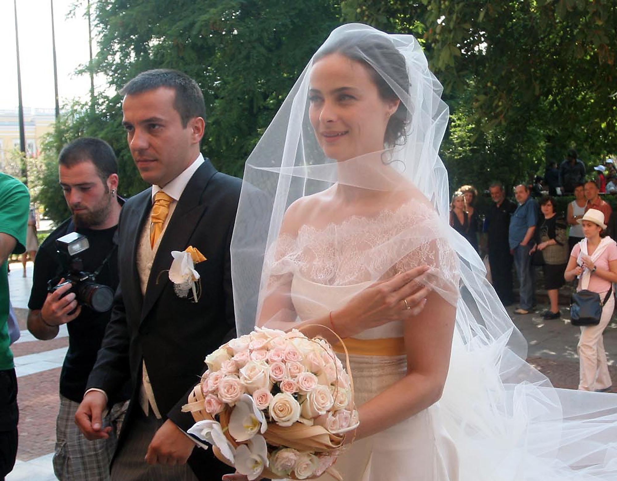 Венчавката Йоана Буковска и Иван Давидов