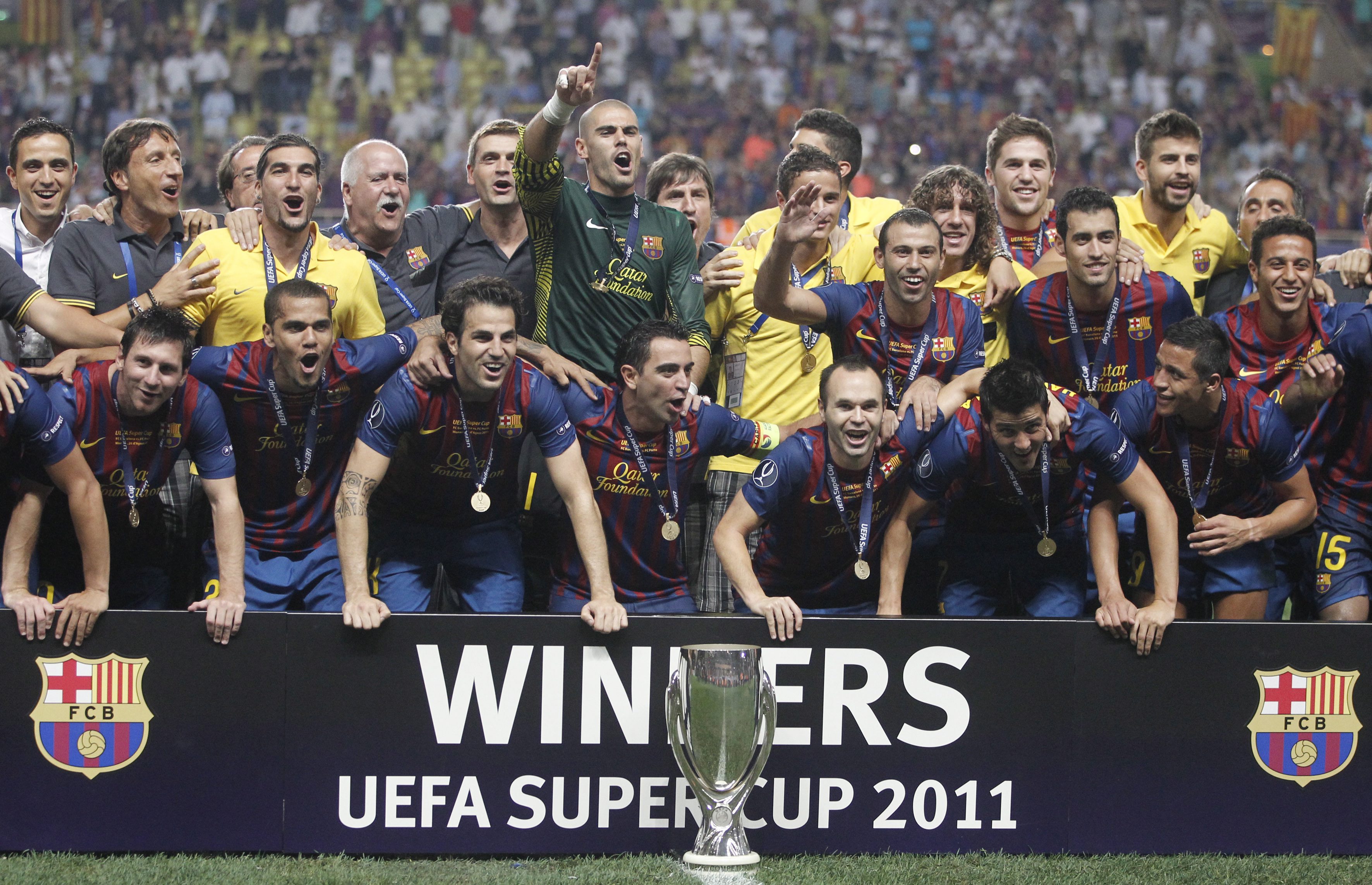Отбора на Барселона спечели Суперкупата на Европа