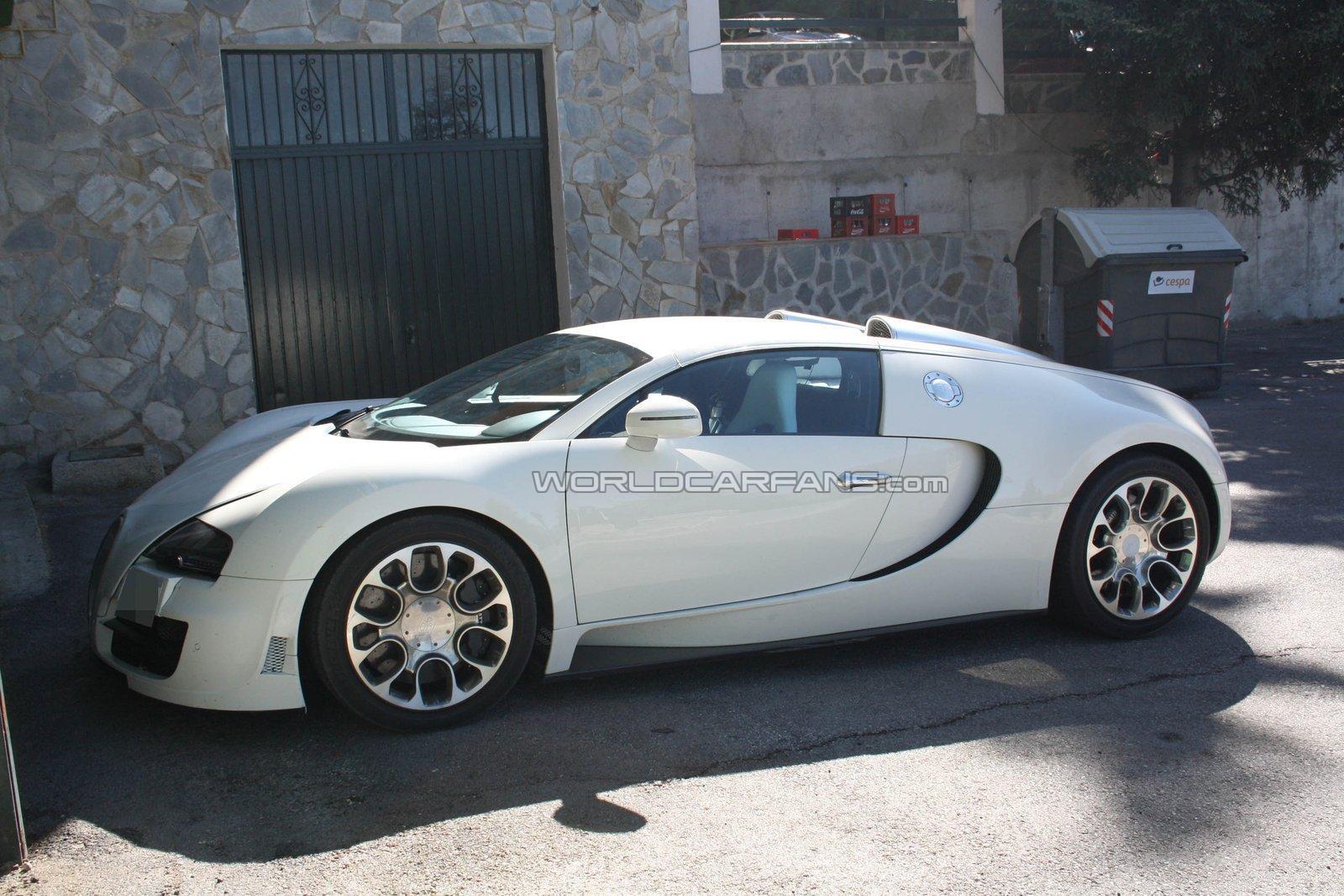 Тестваха Veyron 16.4 Grand Super Sport на писта