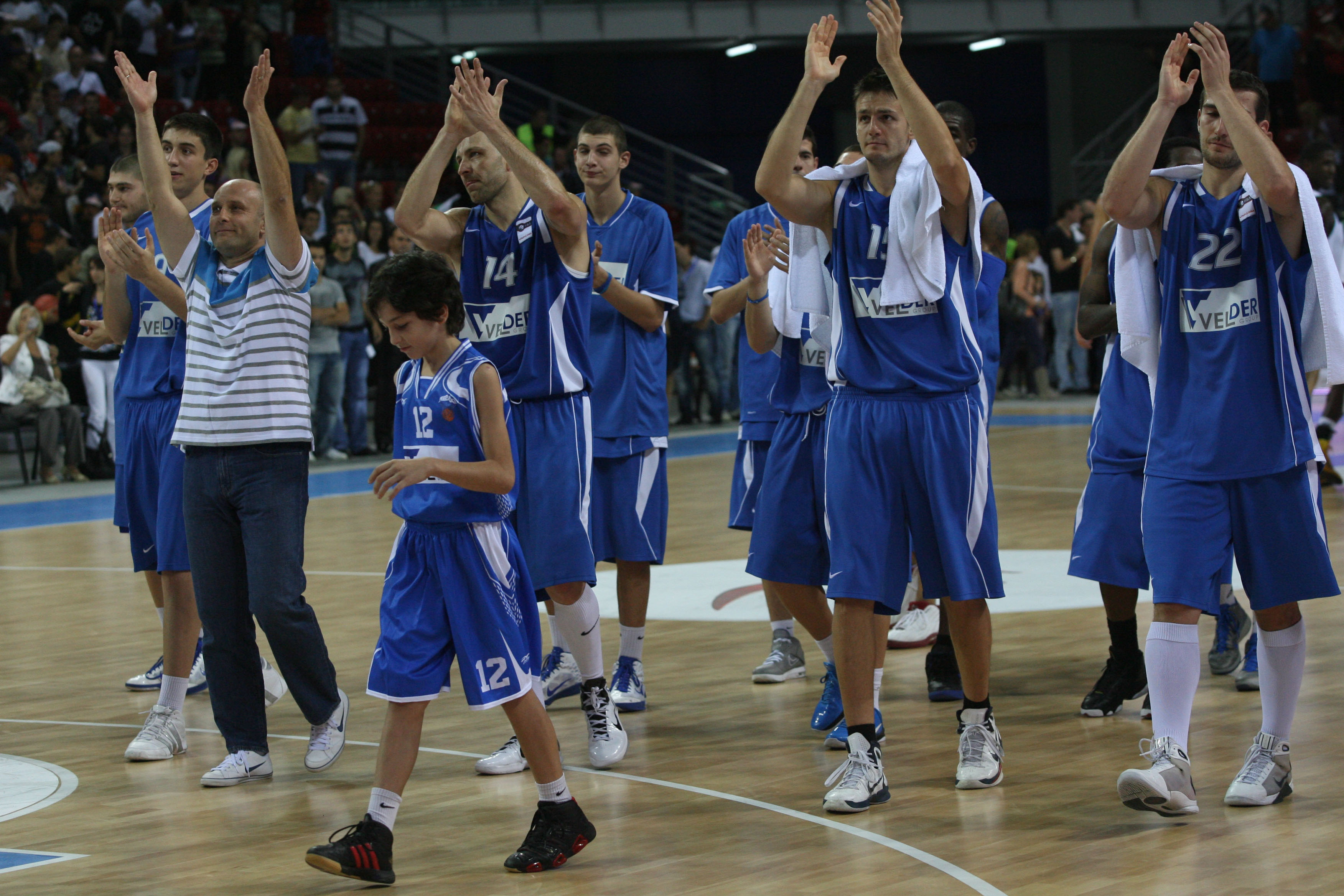 Баскетболистите на Левски