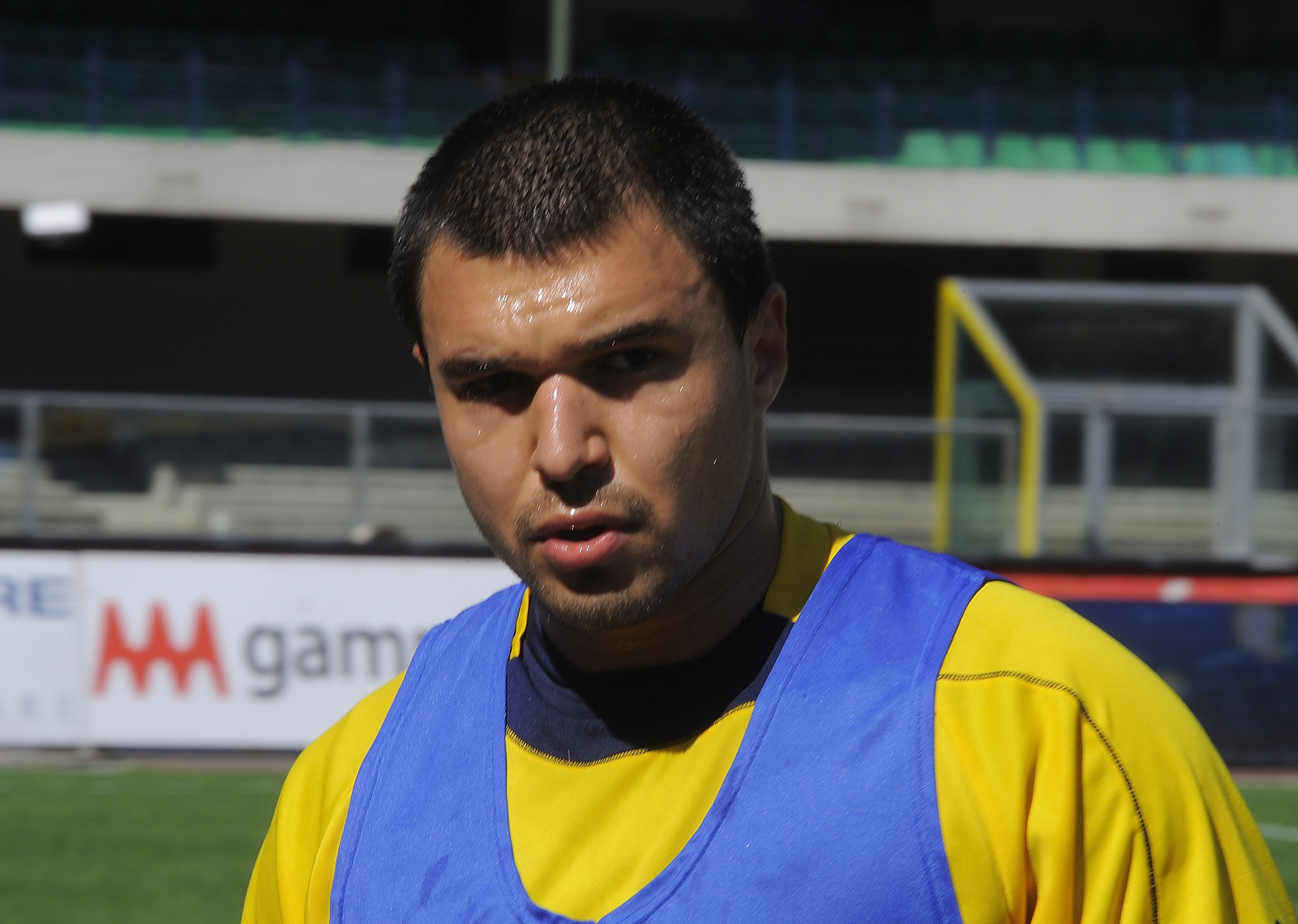 Валери Божинов вкара първите си два гола в официален мач с екипа на Спортинг Лисабон