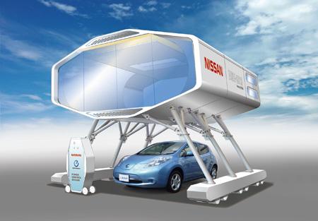 Nissan показа умната къща на бъдещето (видео)