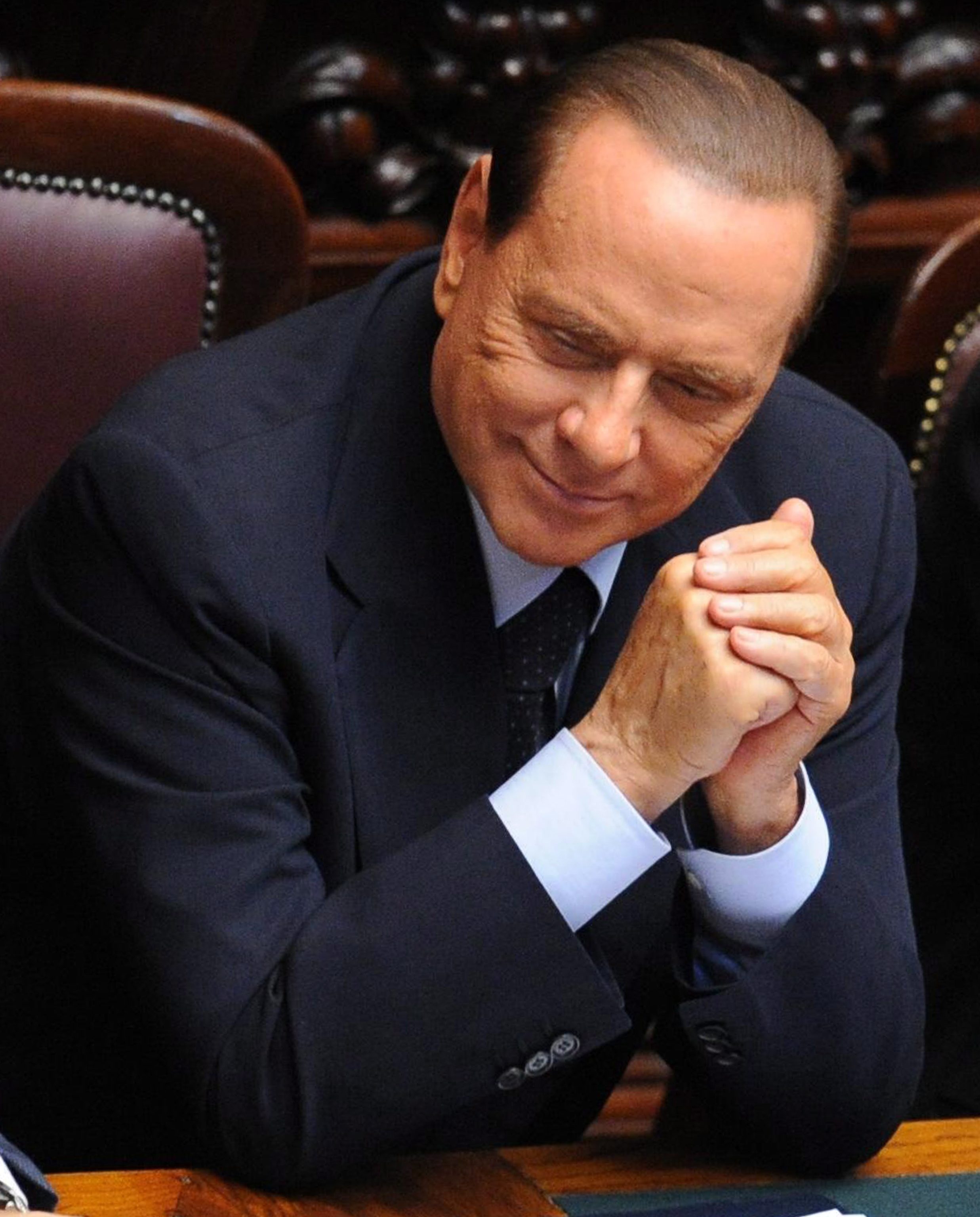 Берлускони поиска вот на доверие