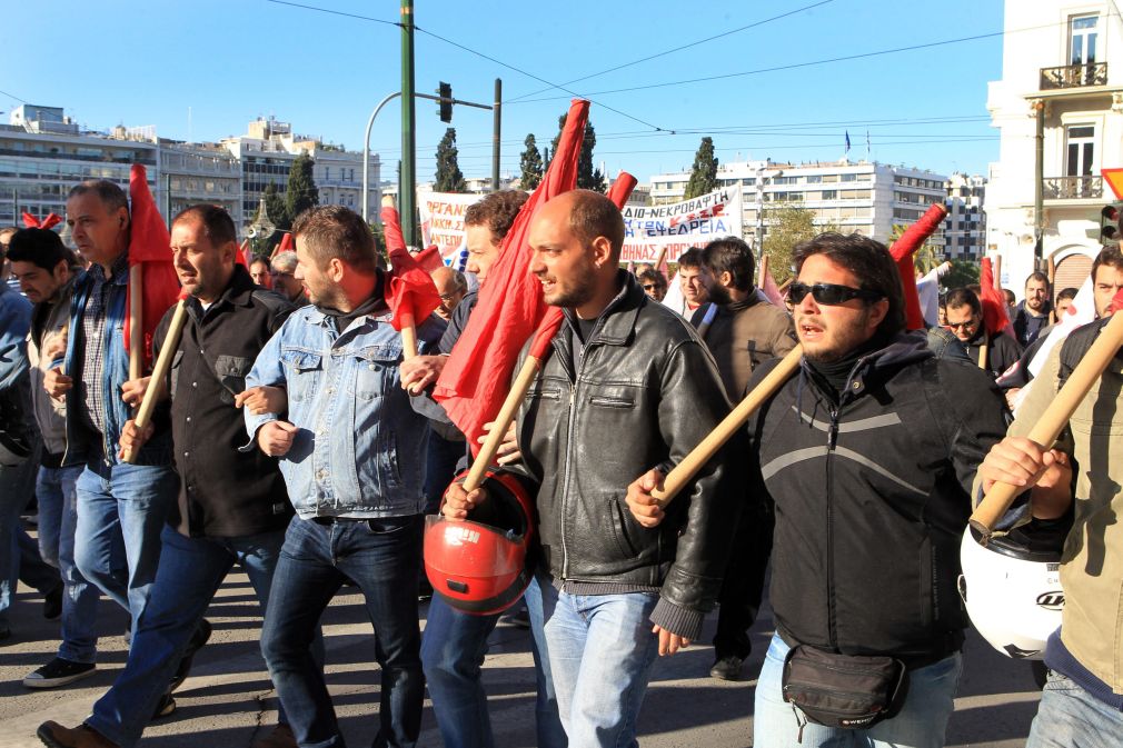 От няколко месеца в Гърция има протести срещу новите мерки за икономии