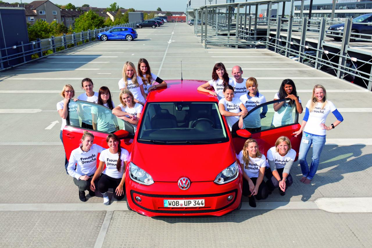 Volkswagen up! побра 16 човека