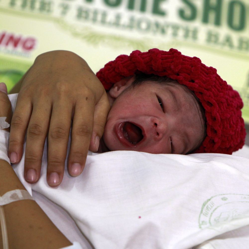 Според Филипините обаче 7-милиардният жител на Земята е малката Даника, родена снощи