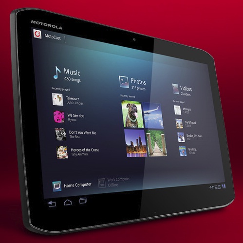 Motorola Xoom 2 предоставя 10,1-инчов дисплей с резолюция 1280х800