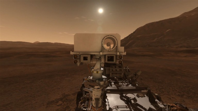 Смартфон приложение предава снимки от Марс
