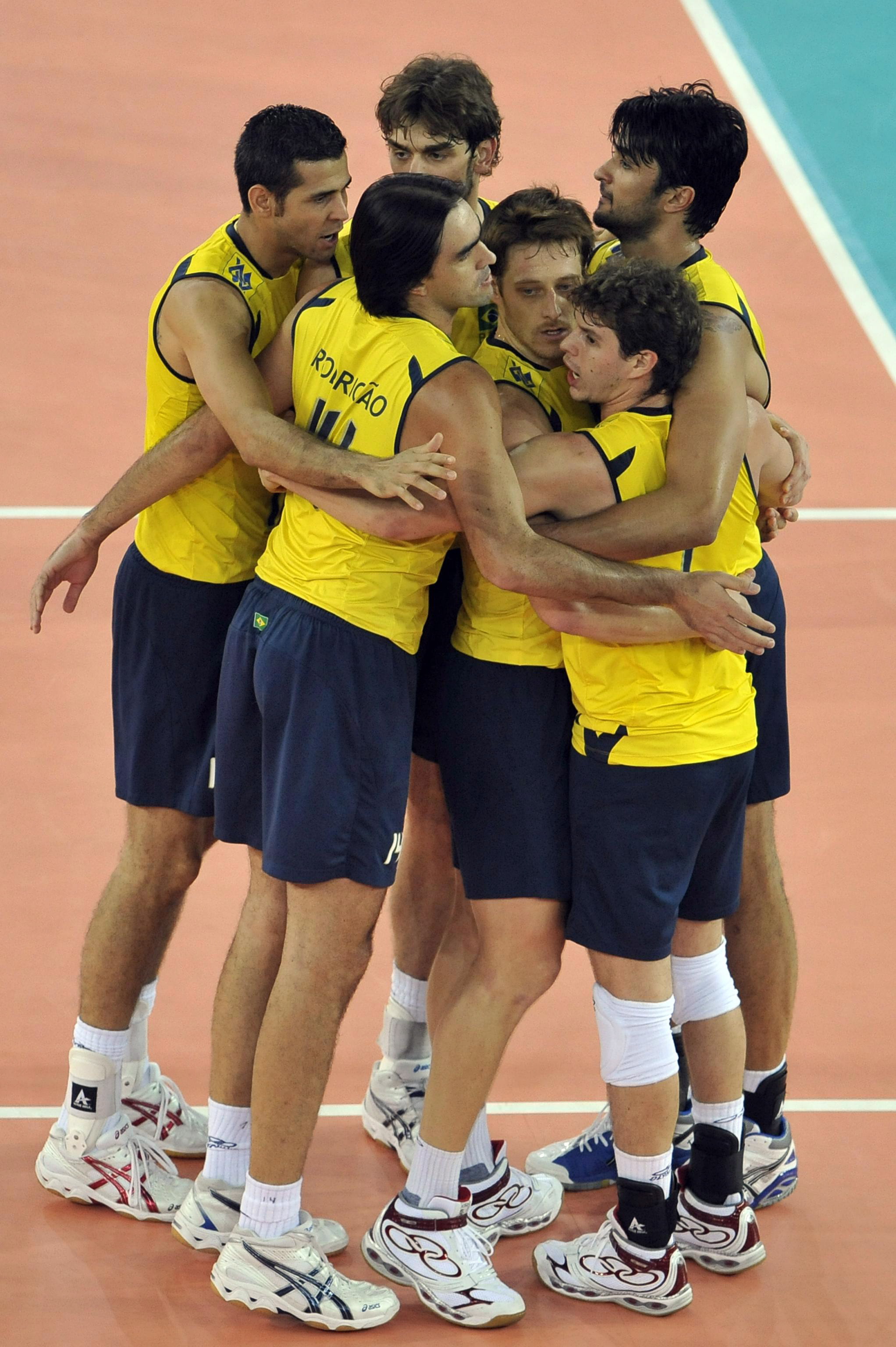 Волейболистите на Бразилия