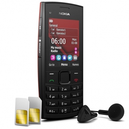Евтин музикален телефон с 2 SIM-карти от Nokia
