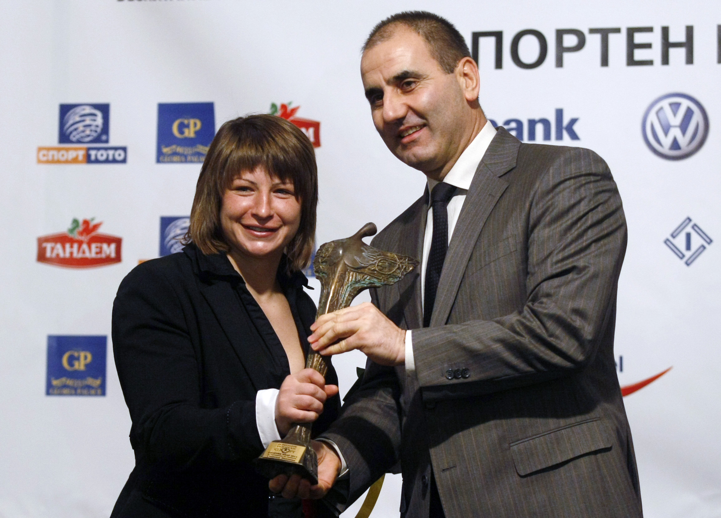 Станка Златева е носителят на ”Спортен Икар” за 2011 година