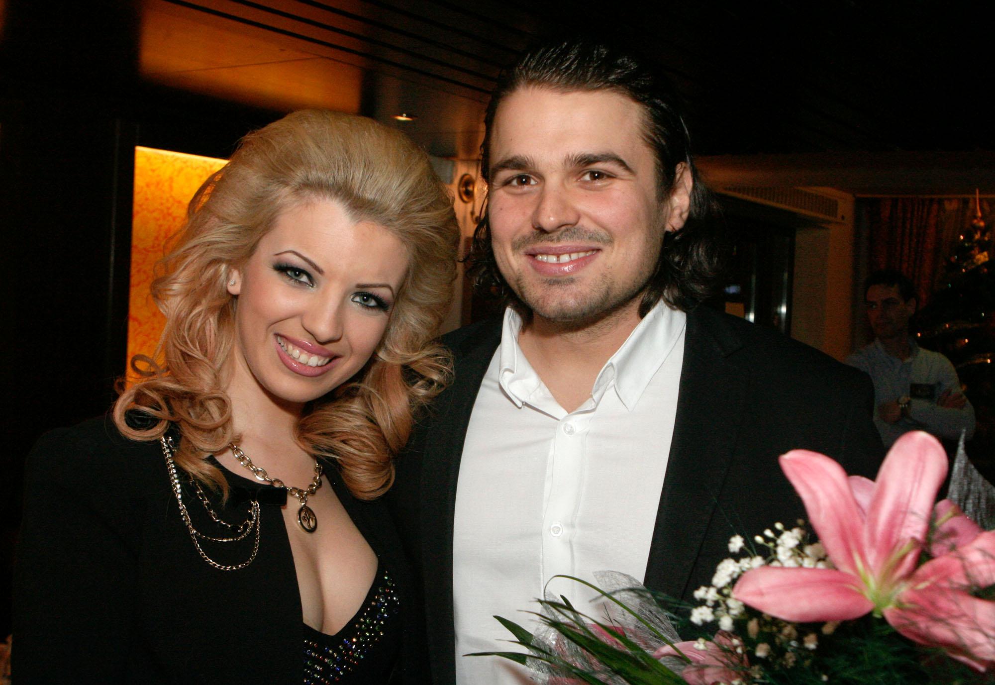 Паолина Петракиева и съпругът й Християн
