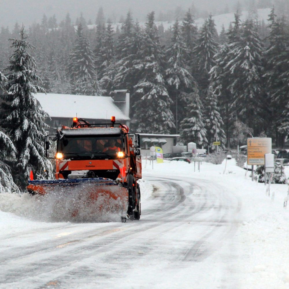 Зима, сняг, студ, снегорин