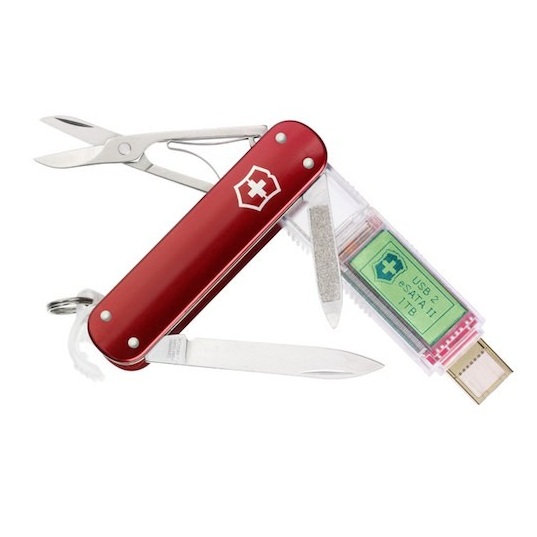 Victorinox SSD - швейцарско ножче с 1 TB флаш памет