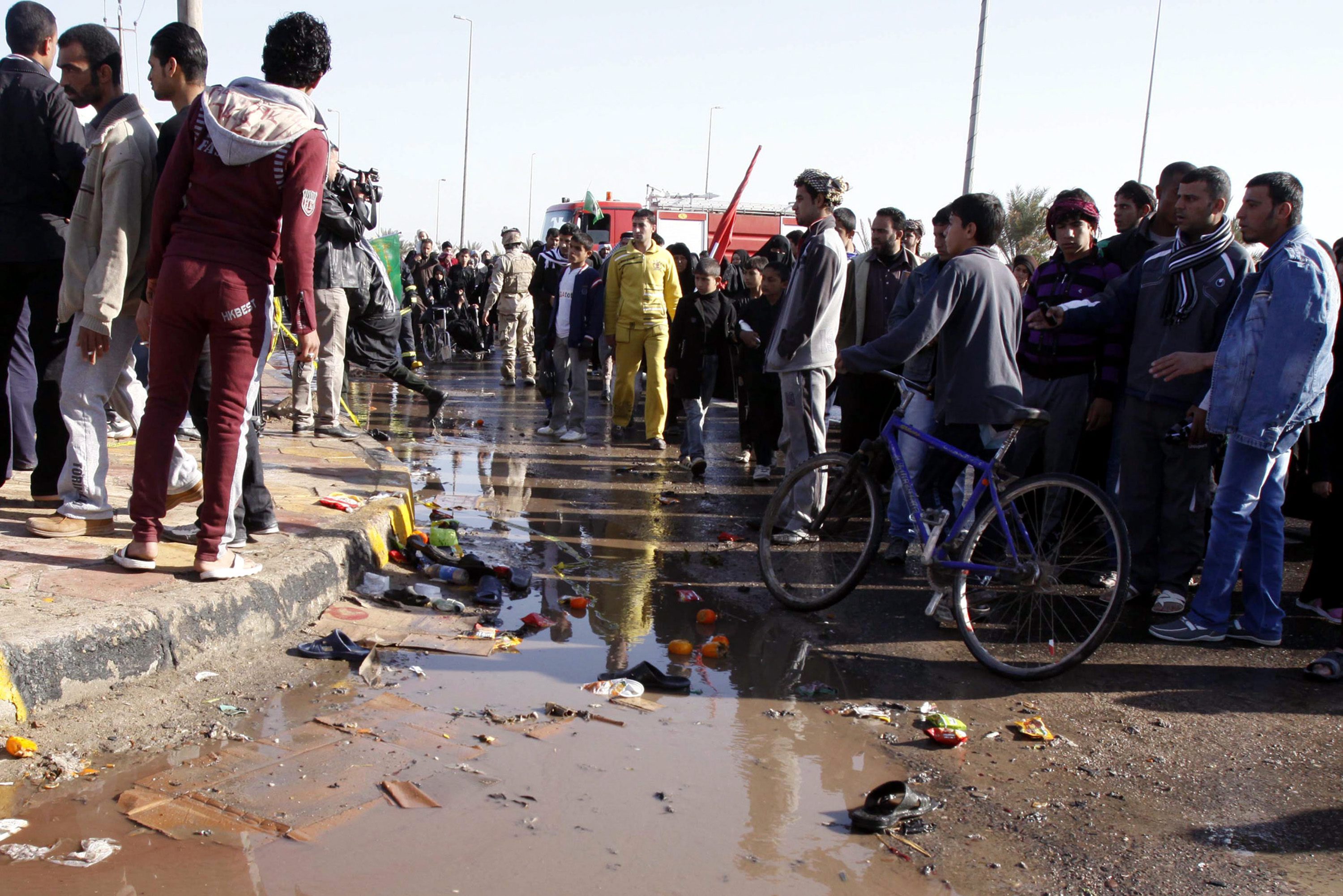 Нападението в Басра бе извършено в края на шиитския религиозен празник Арбаин