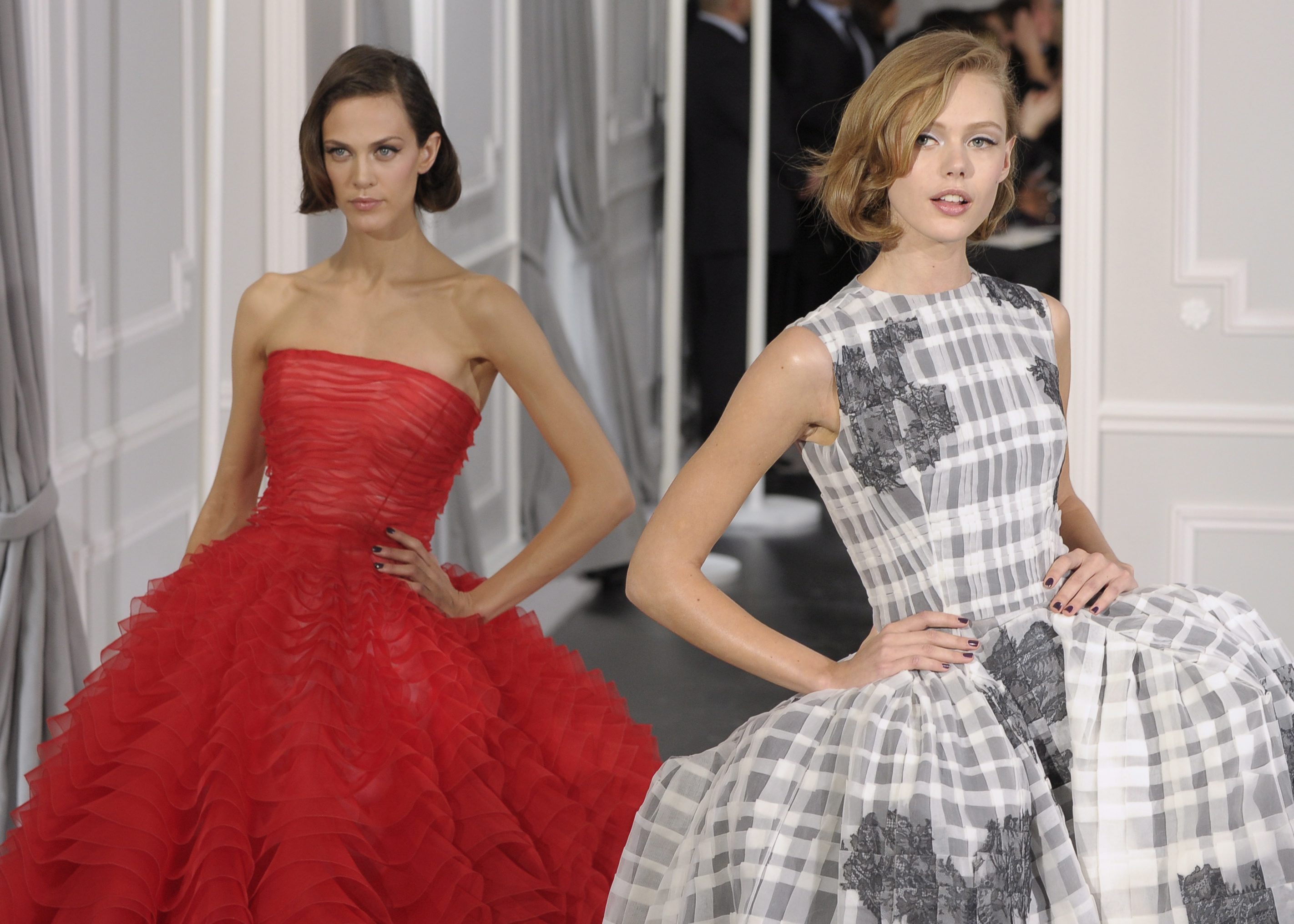 Модел на Dior