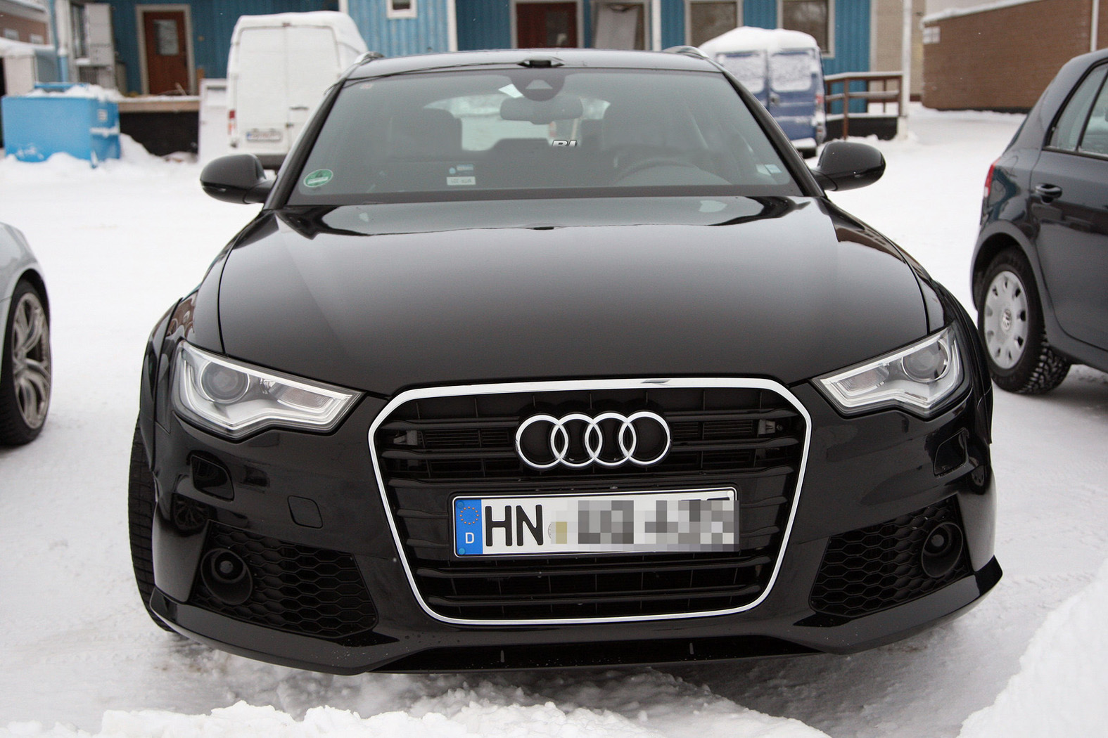 Тестват Audi RS6 Avant в Швеция