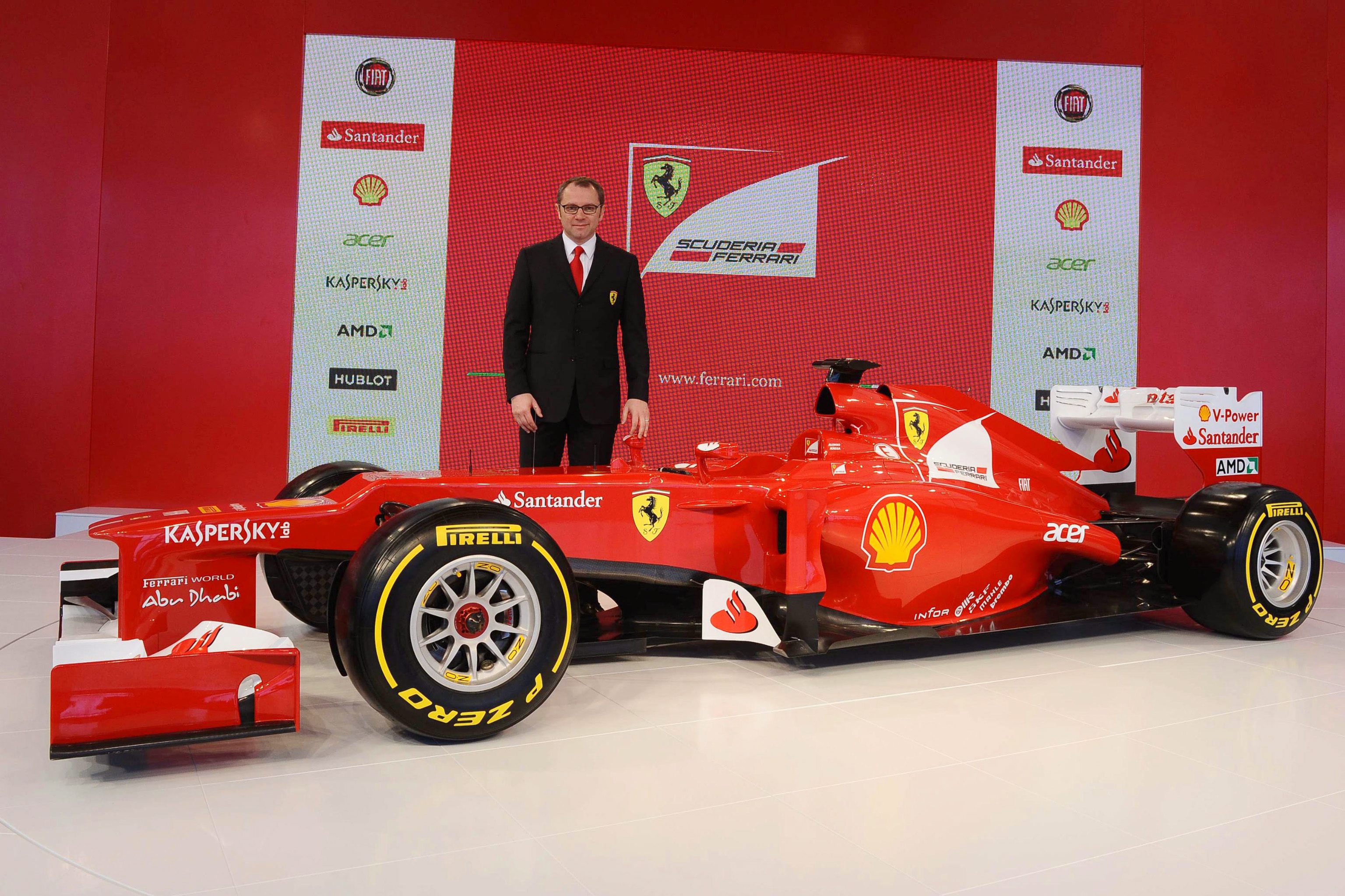 Очаква се В-версията на F2012 да се появи в Гран при на Испания