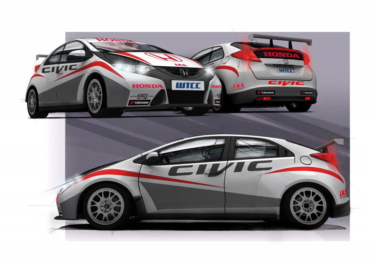 Honda Civic ще се състезава в WTCC