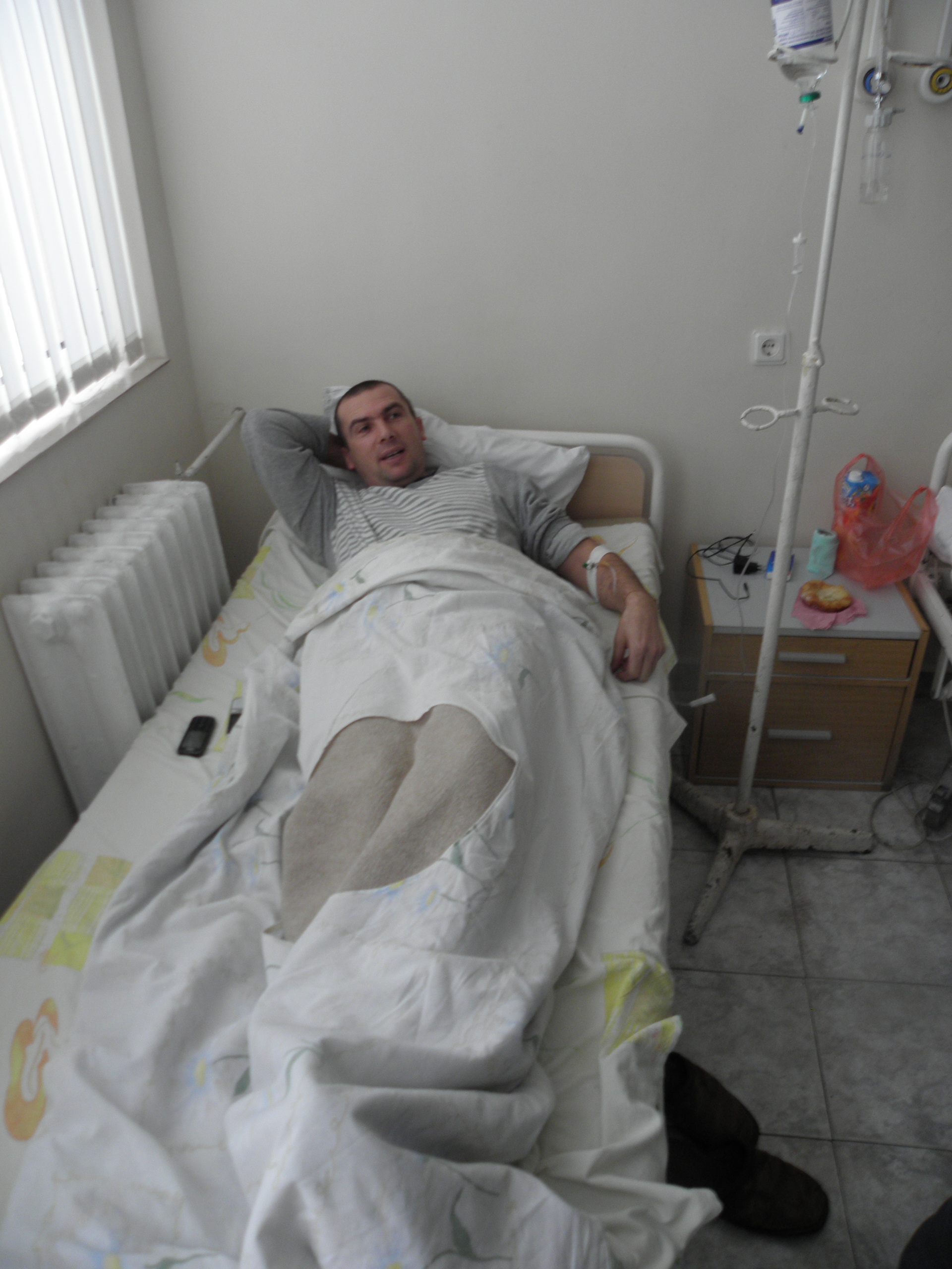 Георги Лунджов е в болница с комоцио и травма на челюстта