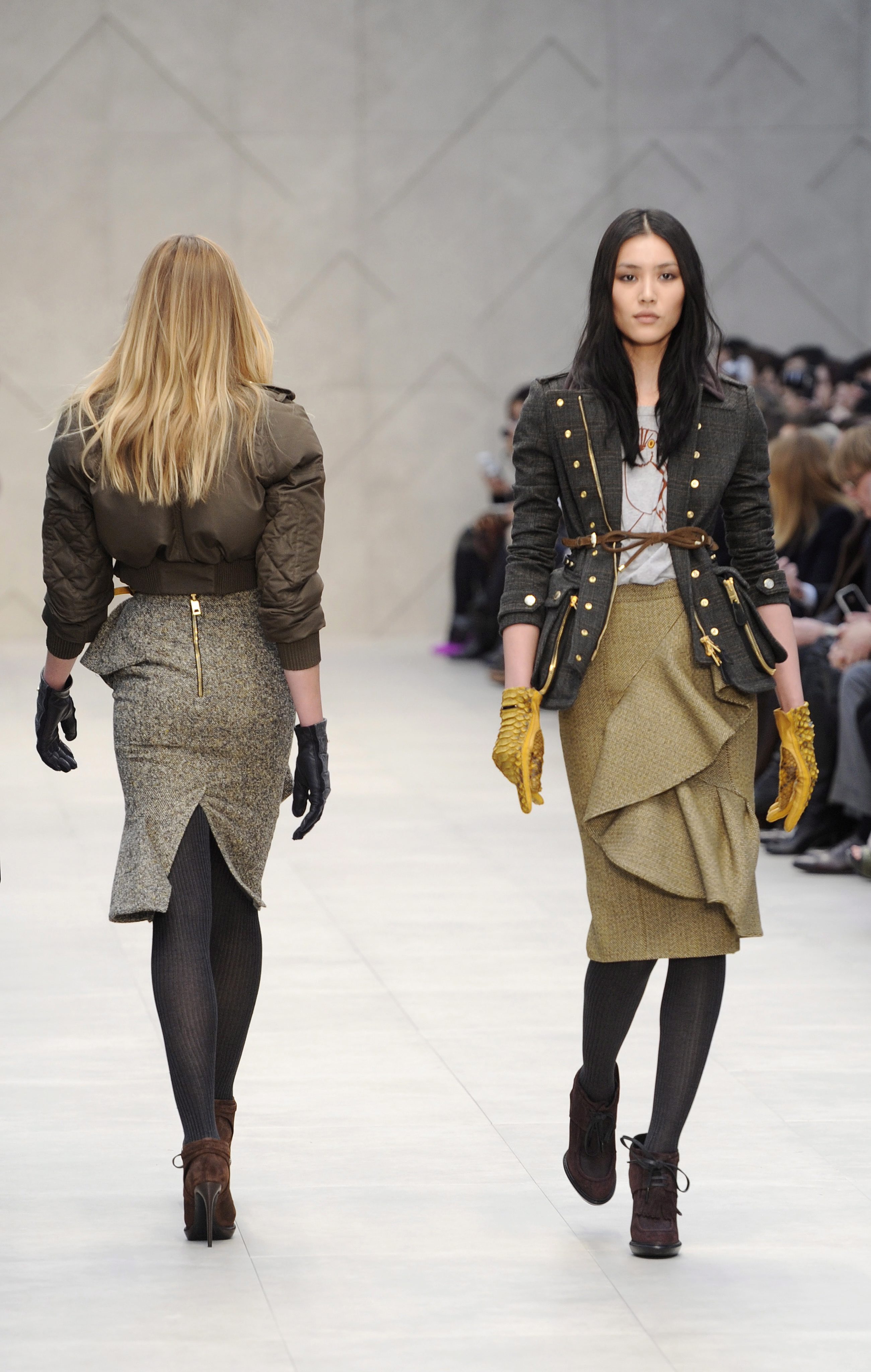 Модно ревю на Burberry