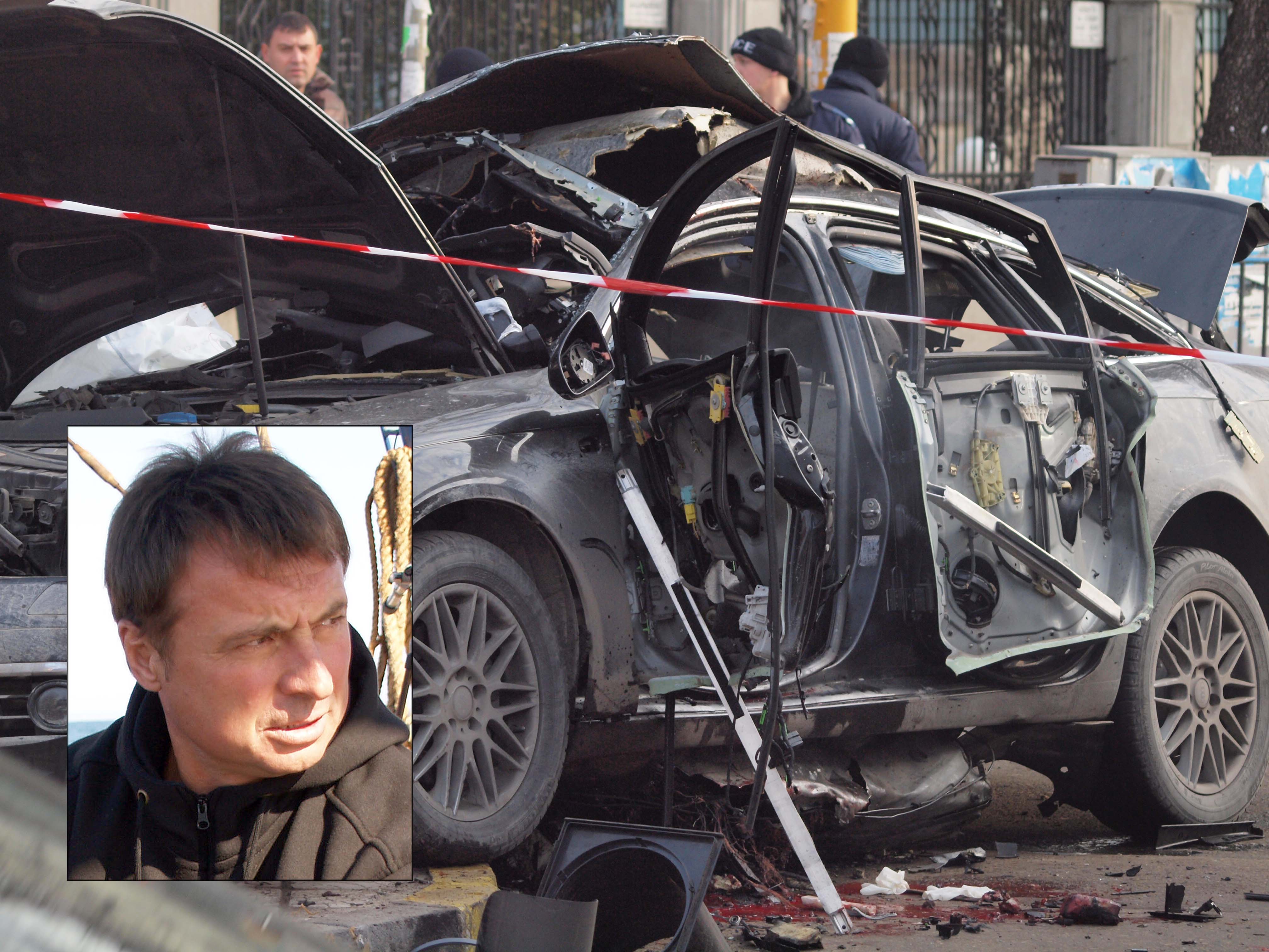 Взривиха бизнесмен в кола в центъра на Варна