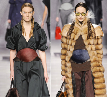 Рокли ”с коремче” от Fendi