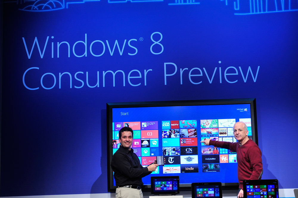 Представяне на Windows 8 Consumer Preview