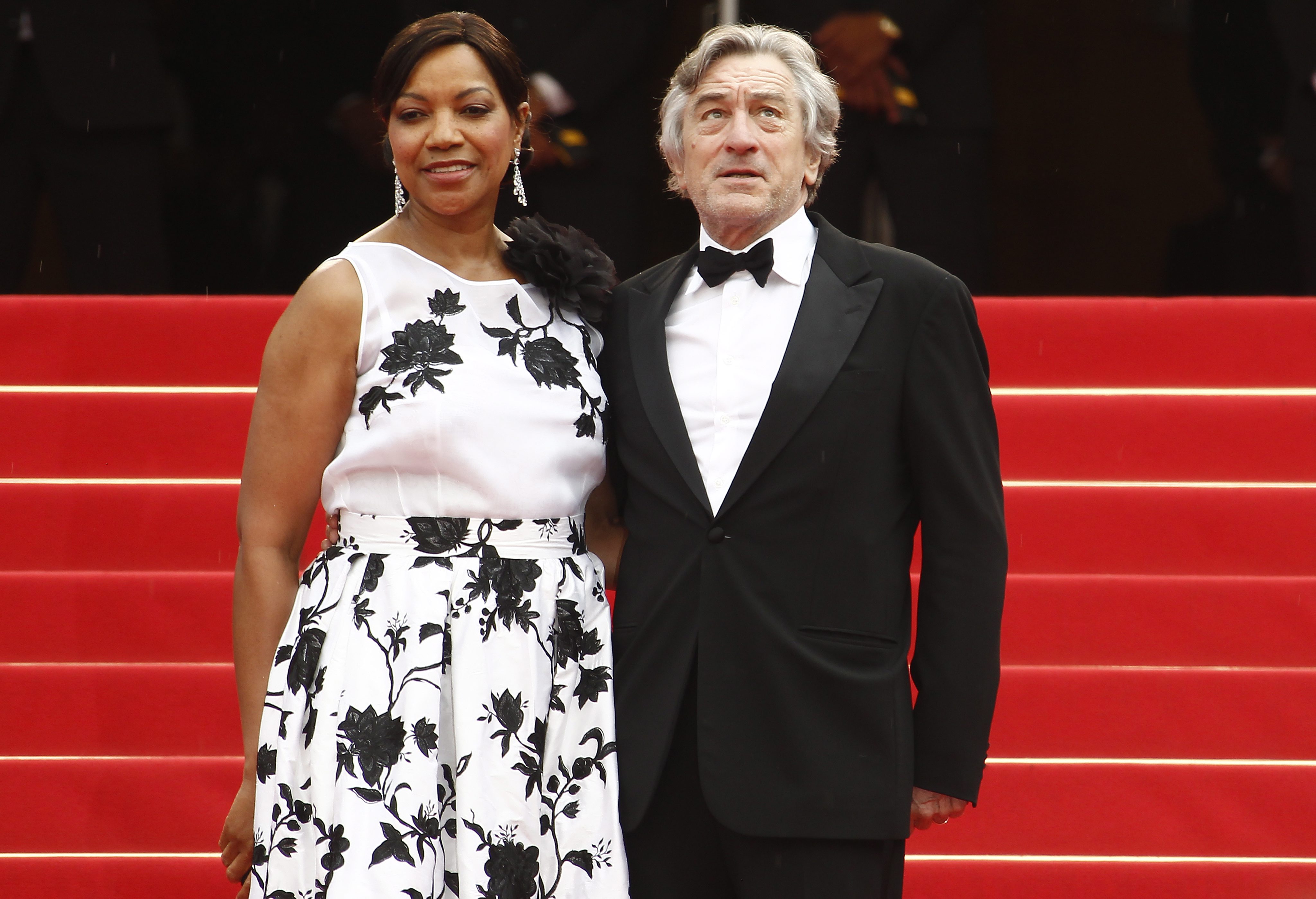 Председателят на журито Робърт де Ниро със съпругата си Грейс Хайтауър