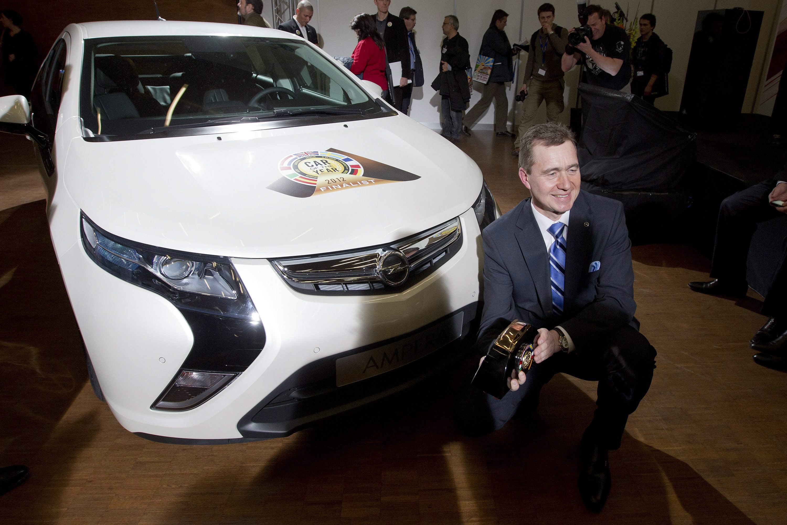 Opel Ampera е европейска кола на годината