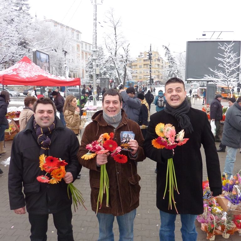 Васко Мавриков, Ивелин Найденов и Евгени Будинов