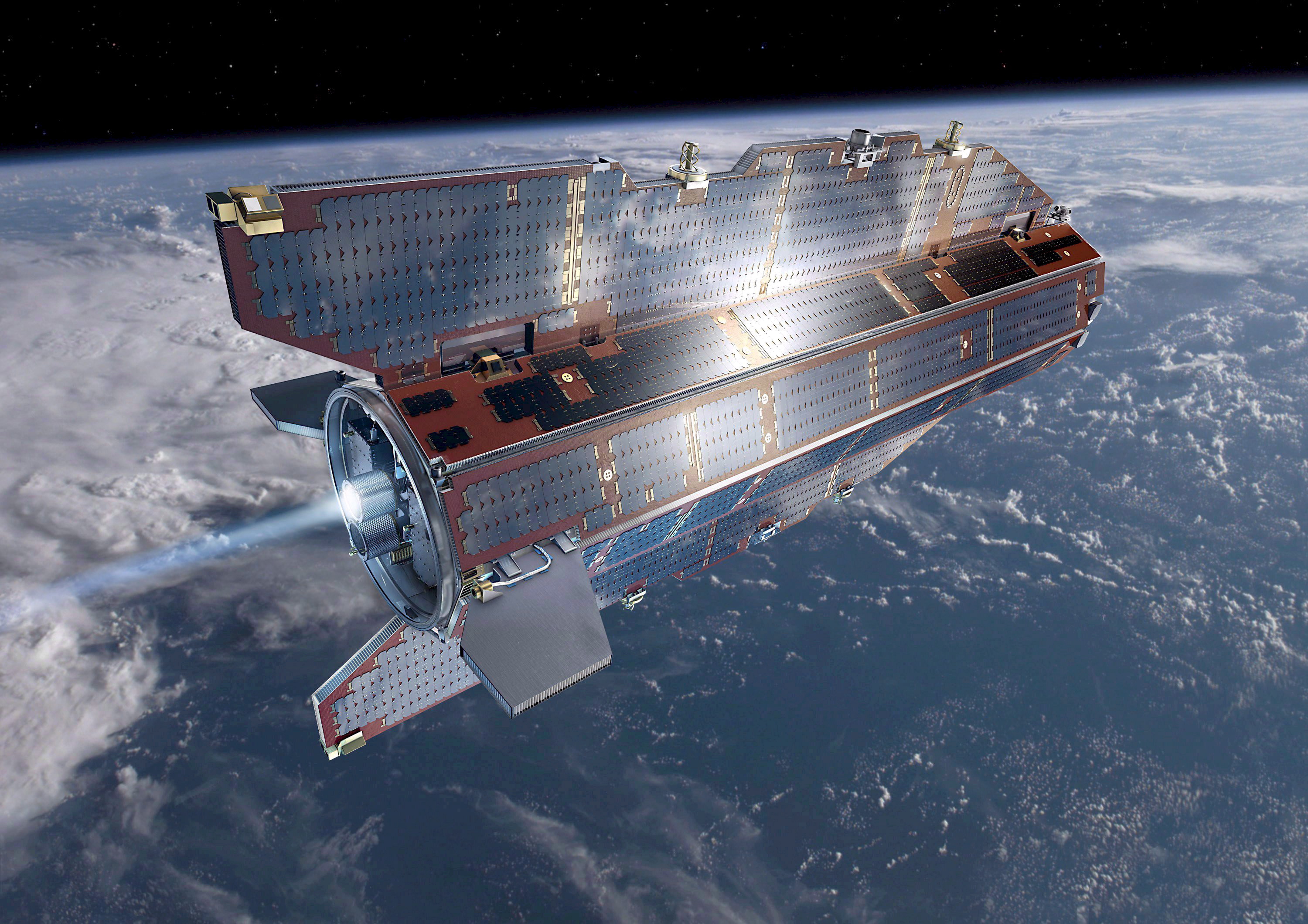 Европейският сателит GOCE е уловил звуковите вълни с много ниска честота от земния трус