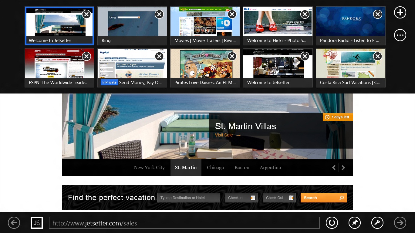 Internet Explorer 10