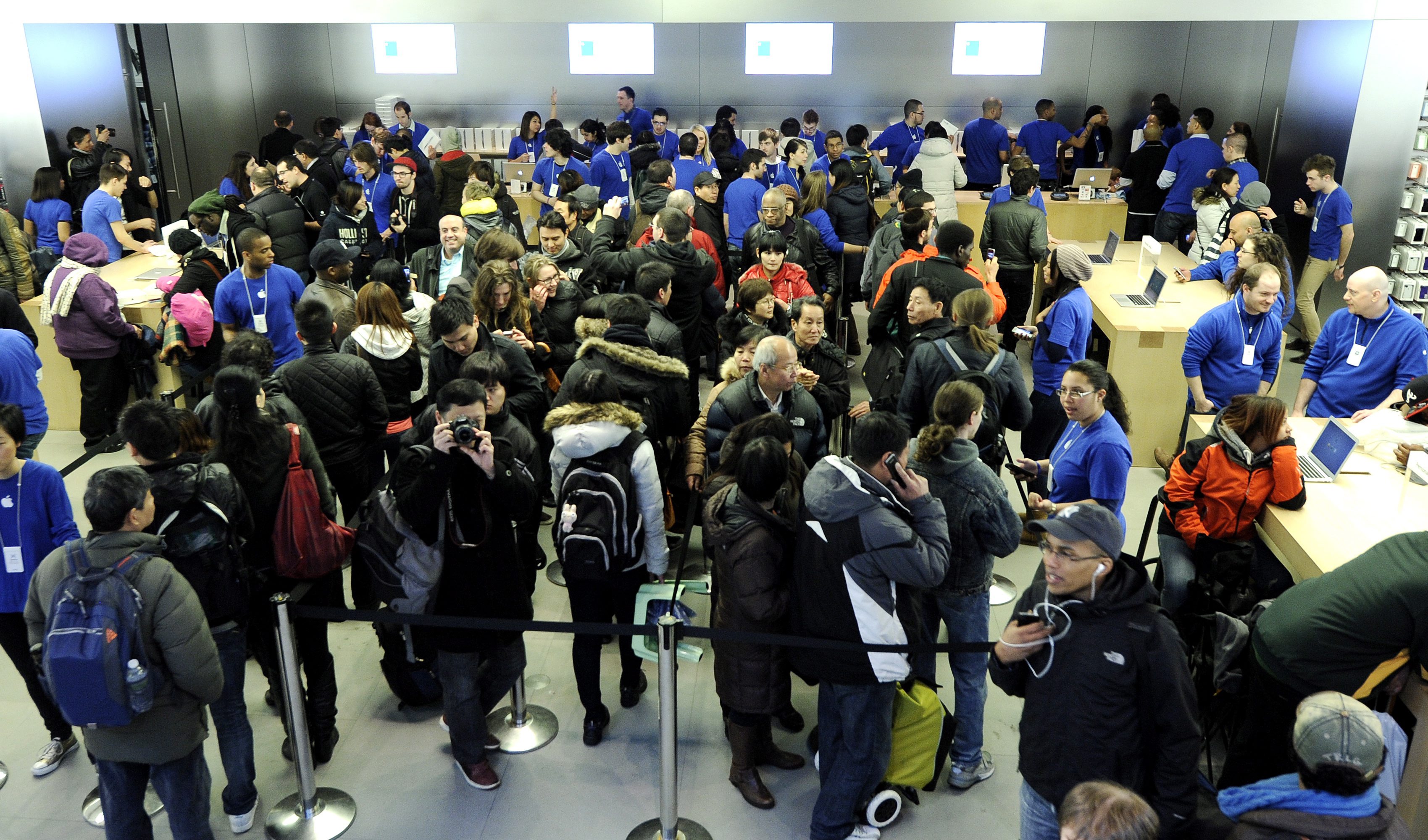 Стартът на новия iPad в САЩ