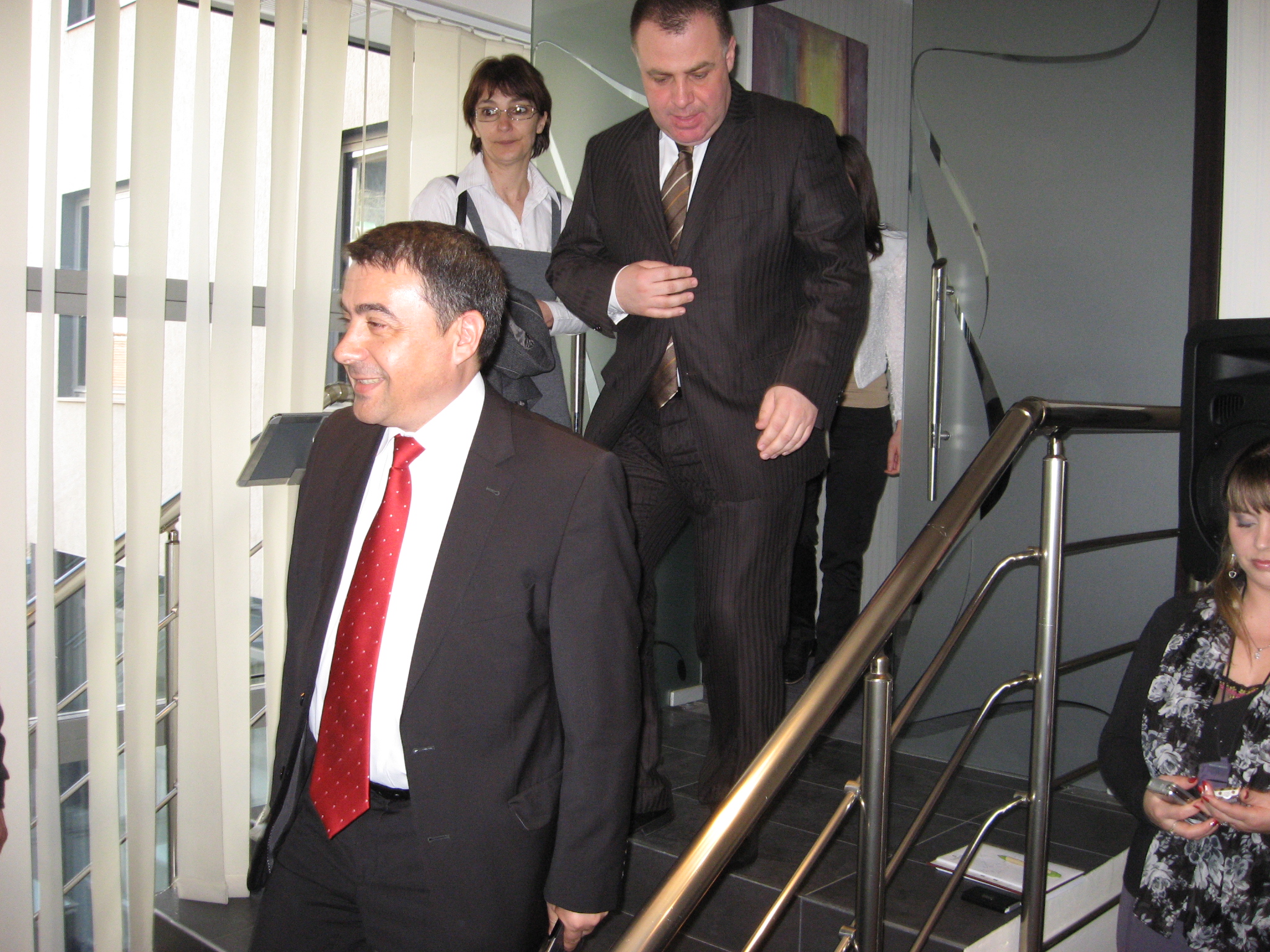 Земеделският министър Мирослав Найденов и румънският му колега Стелиян Фуя