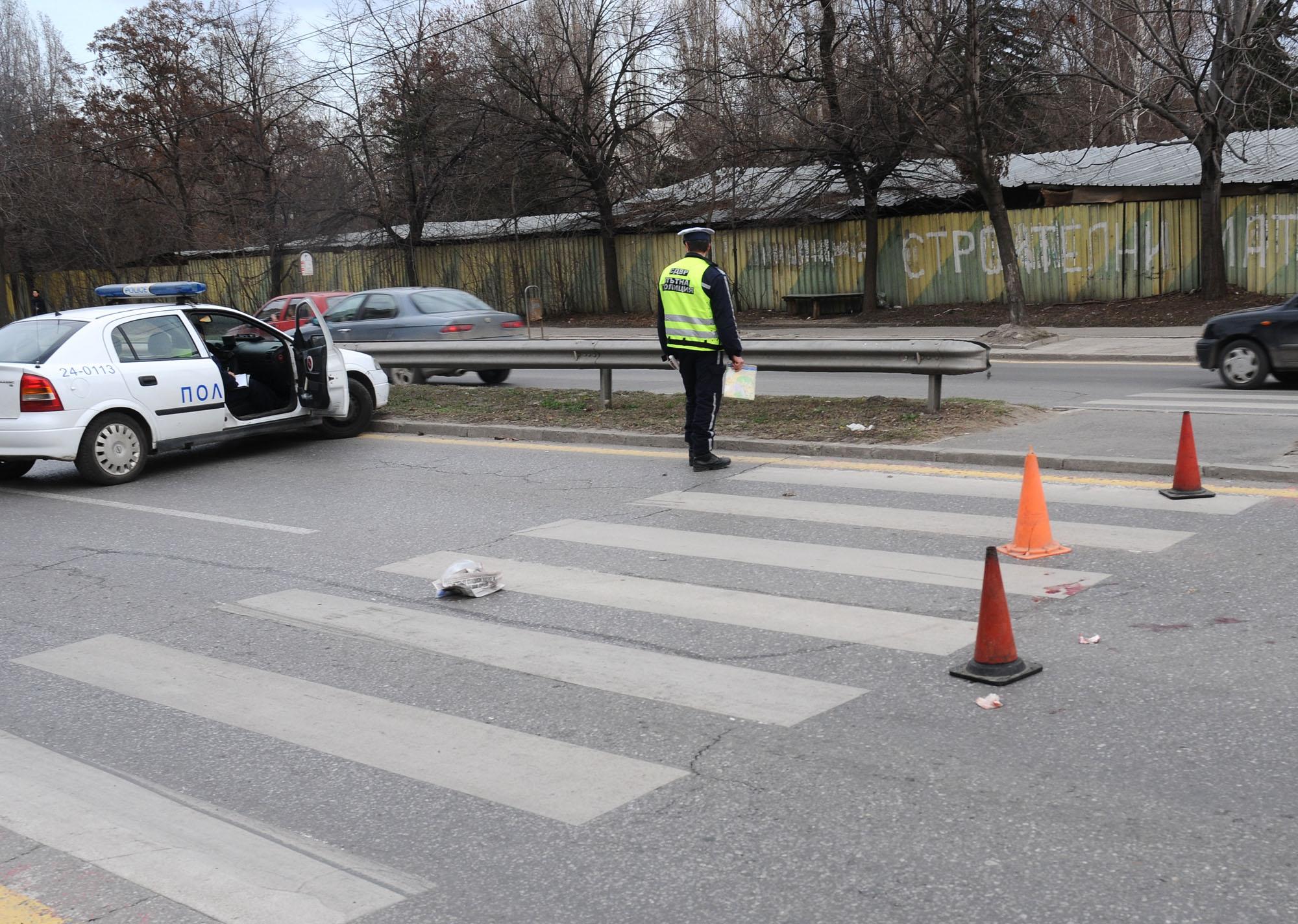 Малката Марина бе ударена на пешеходна пътека на столичния бул. ”Г.М Димитров”