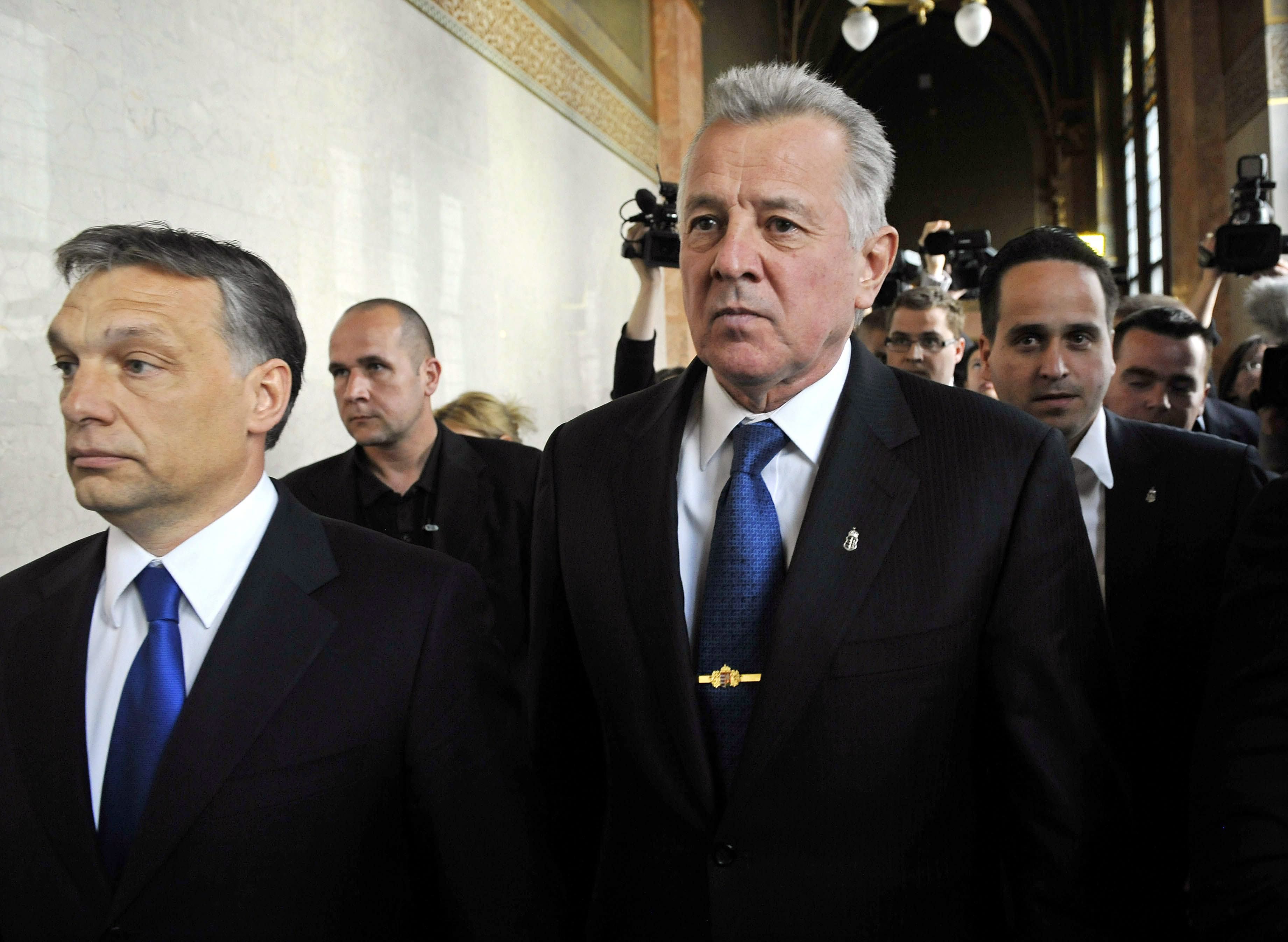Пал Шмит стана президент на Унгария през 2010 г.