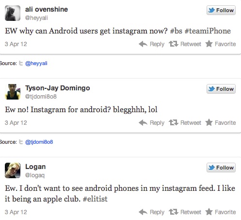 Реакции на собственици на iPhone, след появата на Instagram за Android