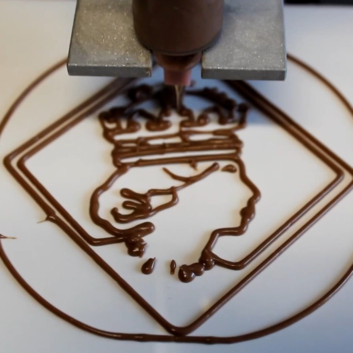 Шоколадовият 3D принтер на Choc Edge