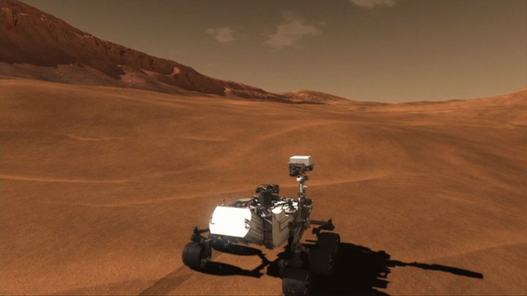 Марсоходът ”Кюриозити” може да потвърди дали има живот на Марс